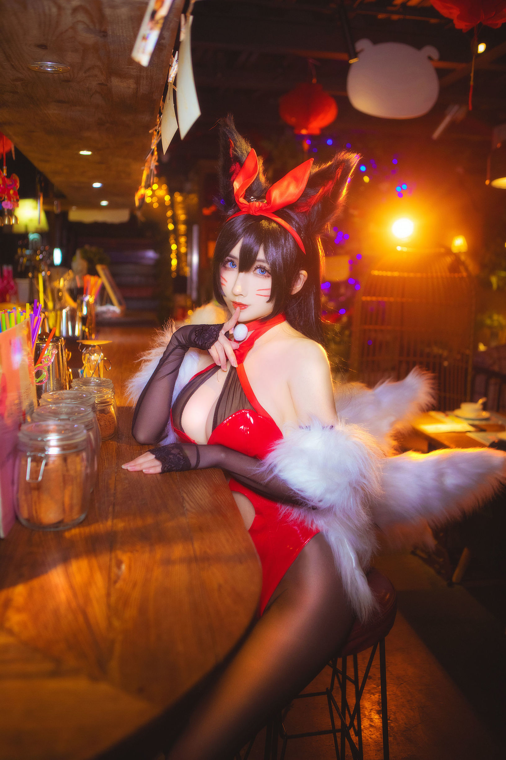 コスプレ福利 Rioko涼涼子 バニーガール阿狸