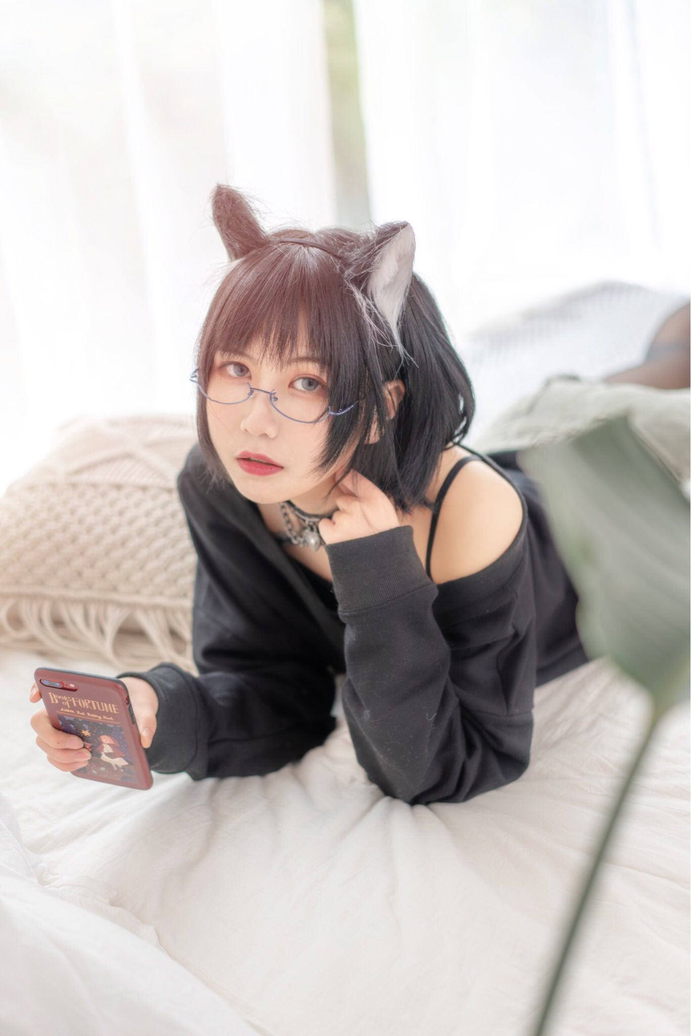 코서 미녀 주월 수 일상 고양이 소녀