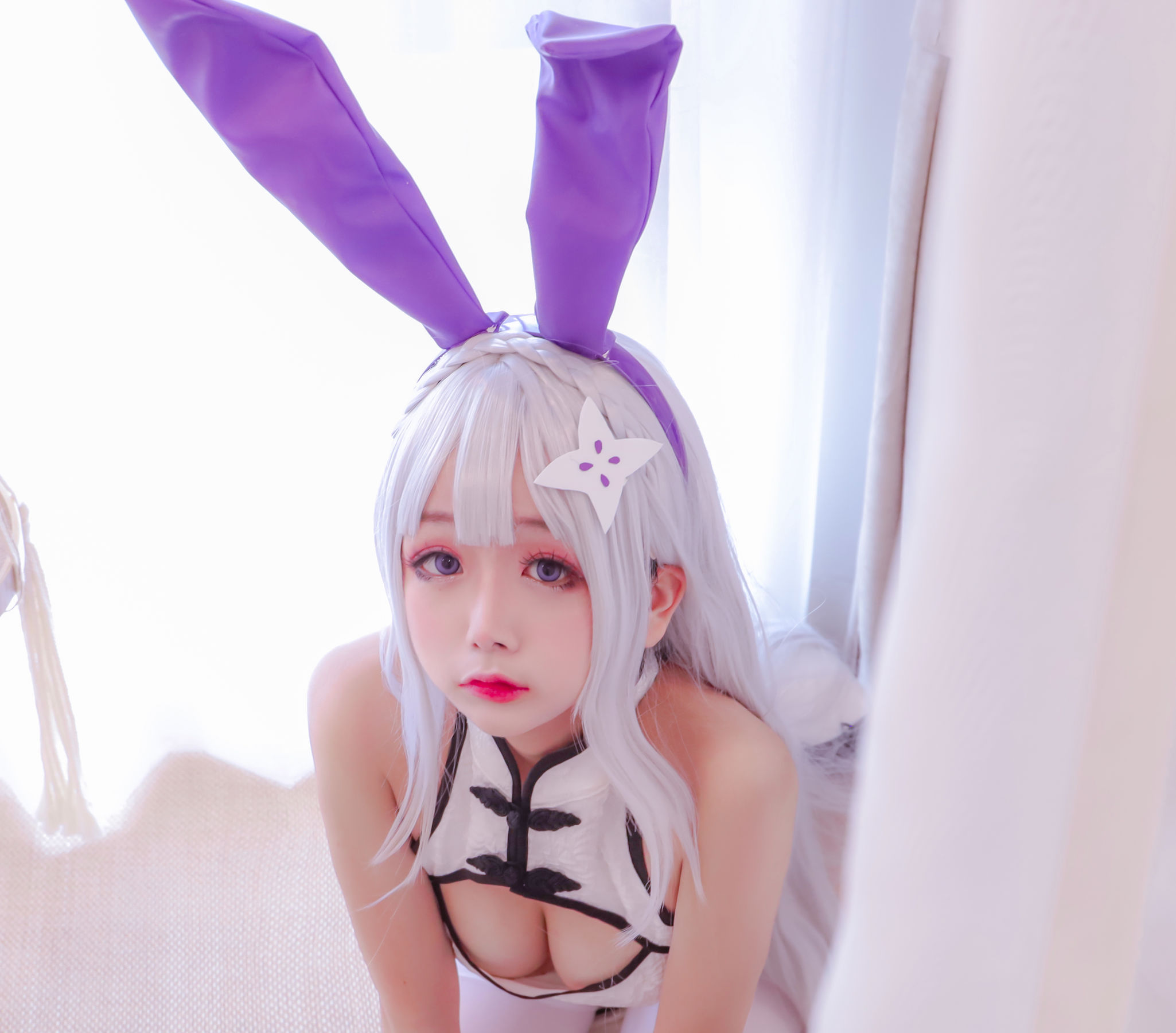 コスプレ 日奈嬌 白旗袍