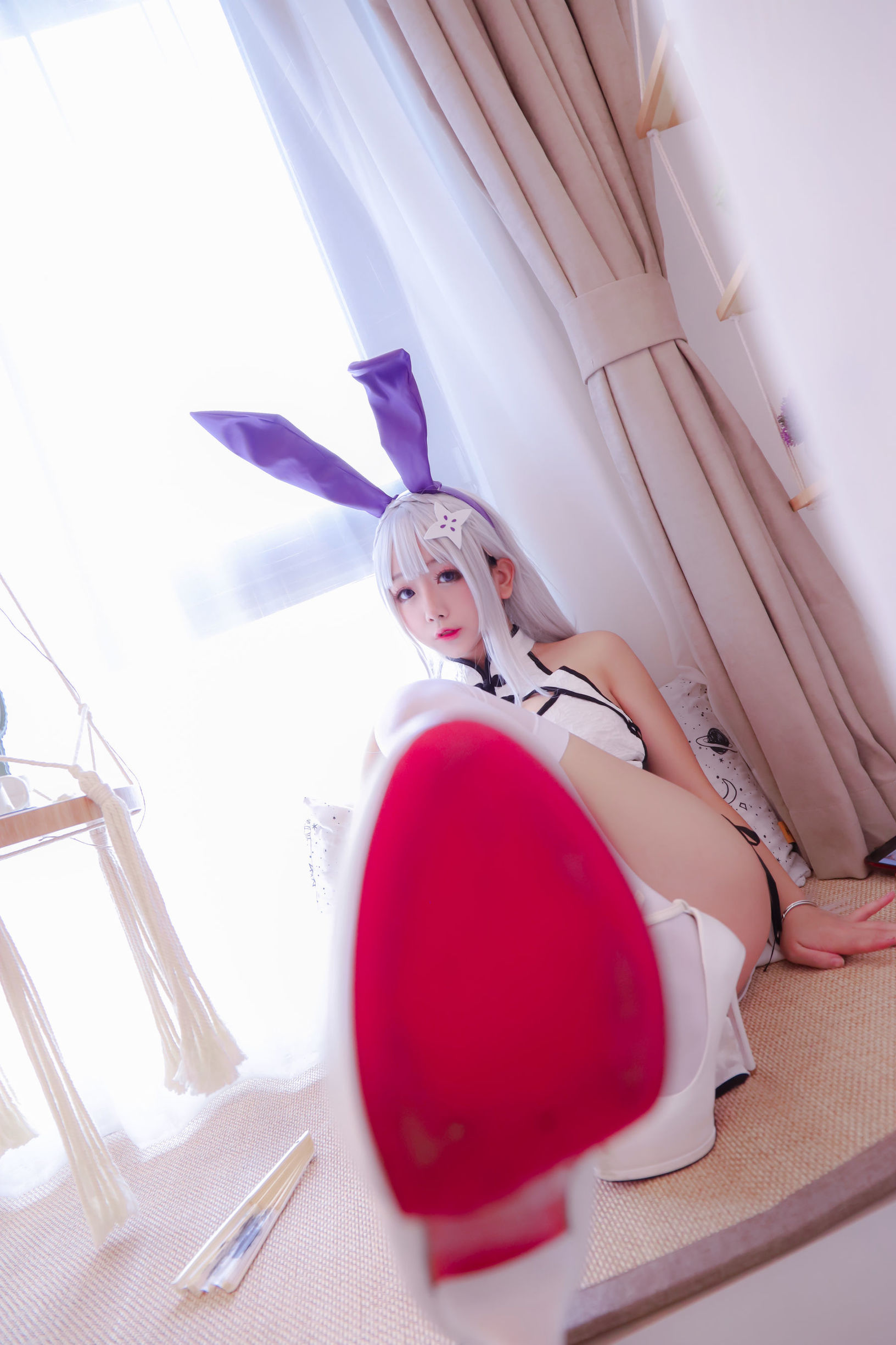 コスプレ 日奈嬌 白旗袍