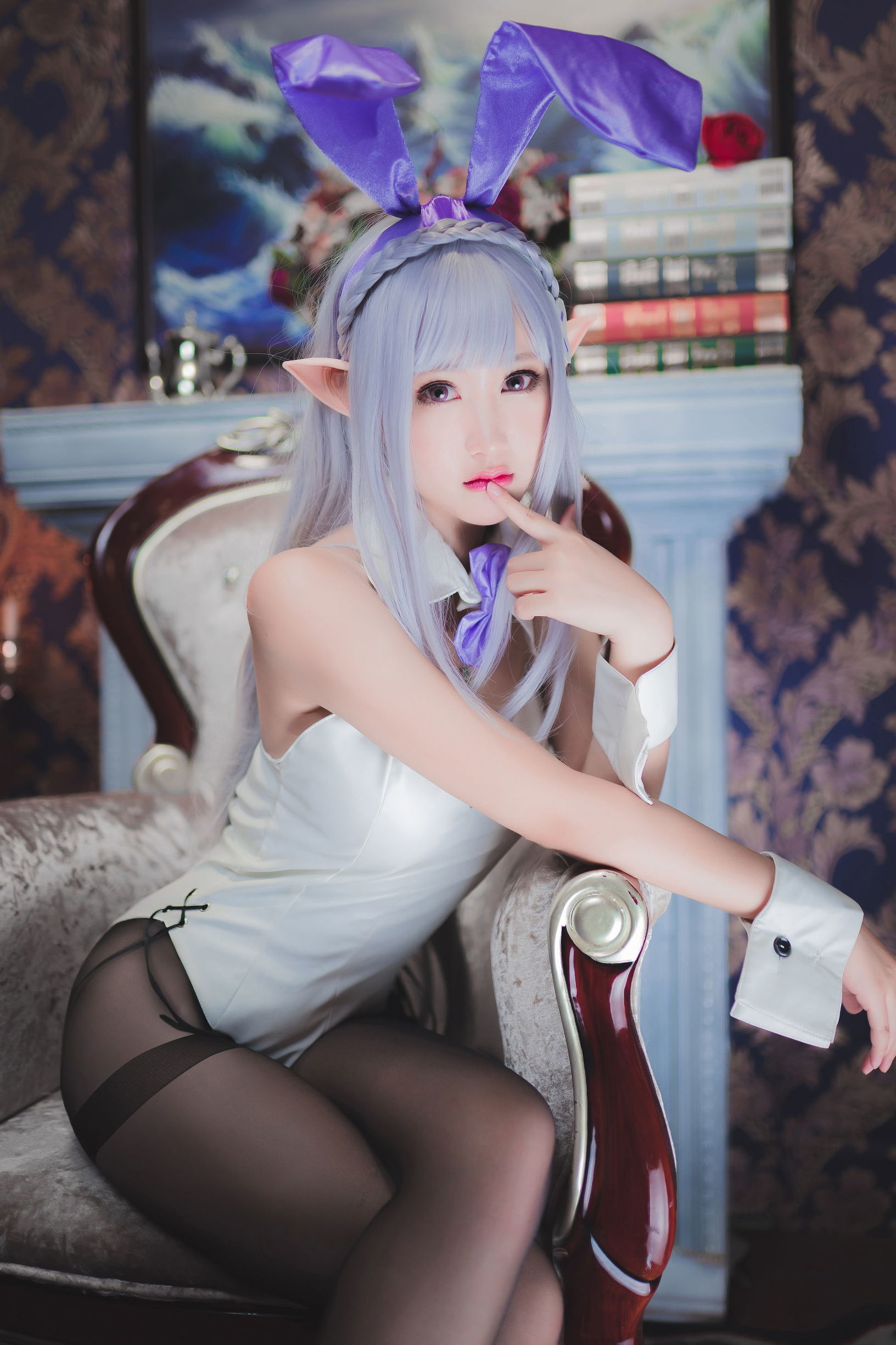 コスプレモシャオウ – エミリアバニーガール