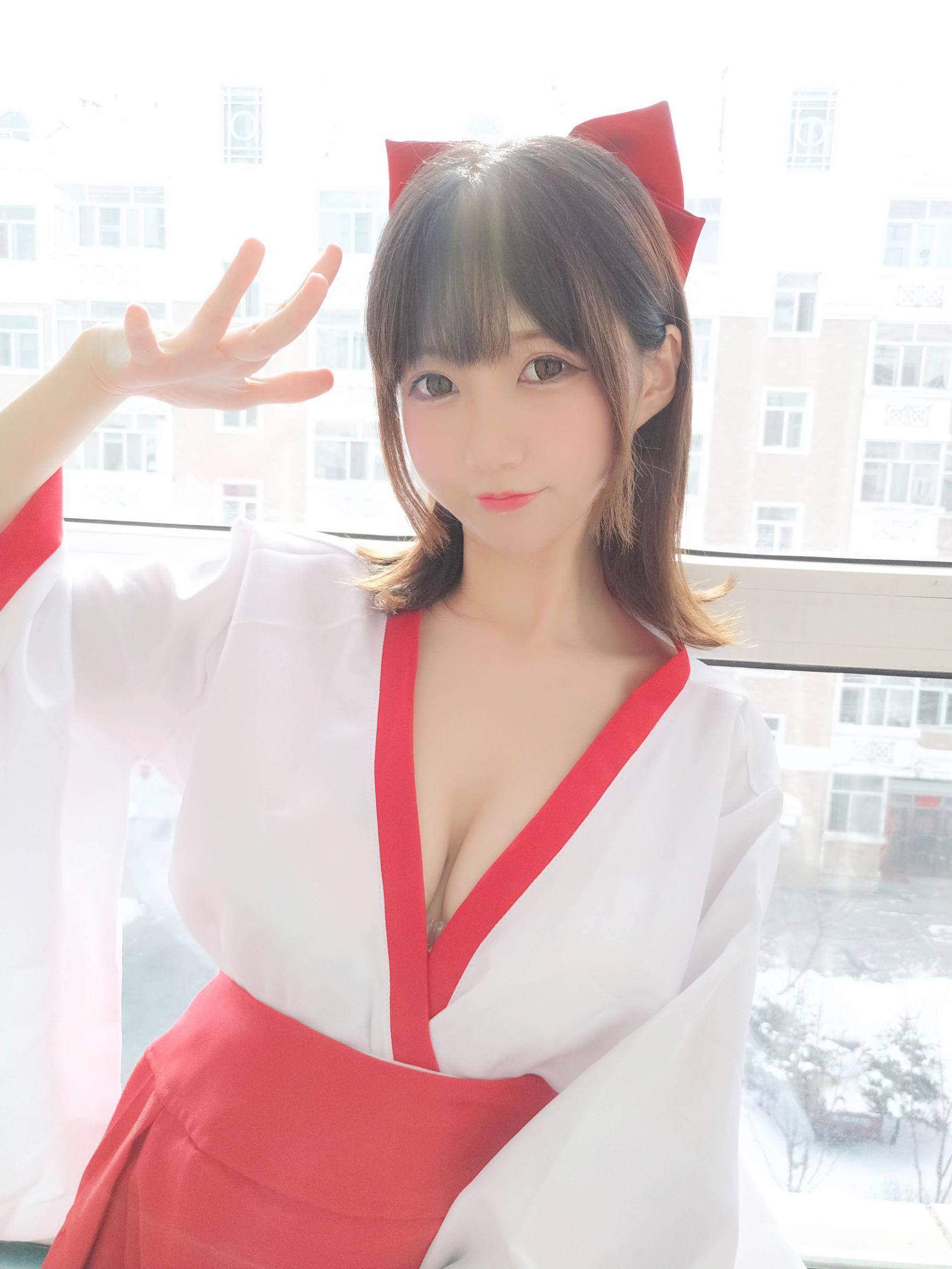 NAGISA魔物喵[fantia] かわいい巫女さん