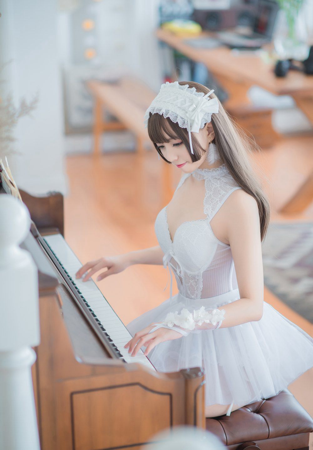 โอนโนะ เมโกะ 唯美 เซ็กซี่ ถุงน่องขาว ขาสวย คุณภาพคมชัดสูง ชวนหลงใหล cosplay ขนาดใหญ่