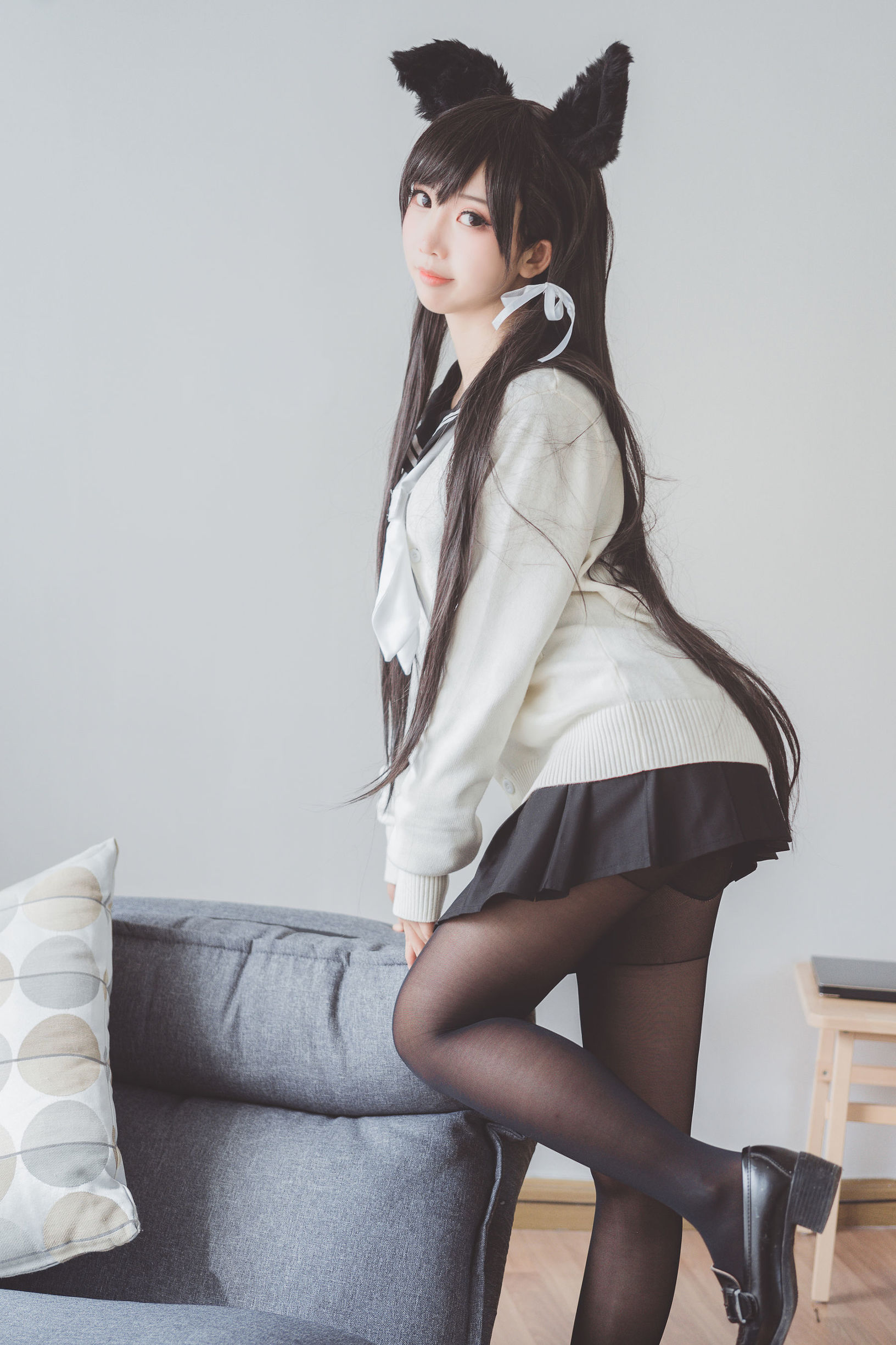 [Cosplay写真] 可爱人气Coser面饼仙儿 - 制服爱宕