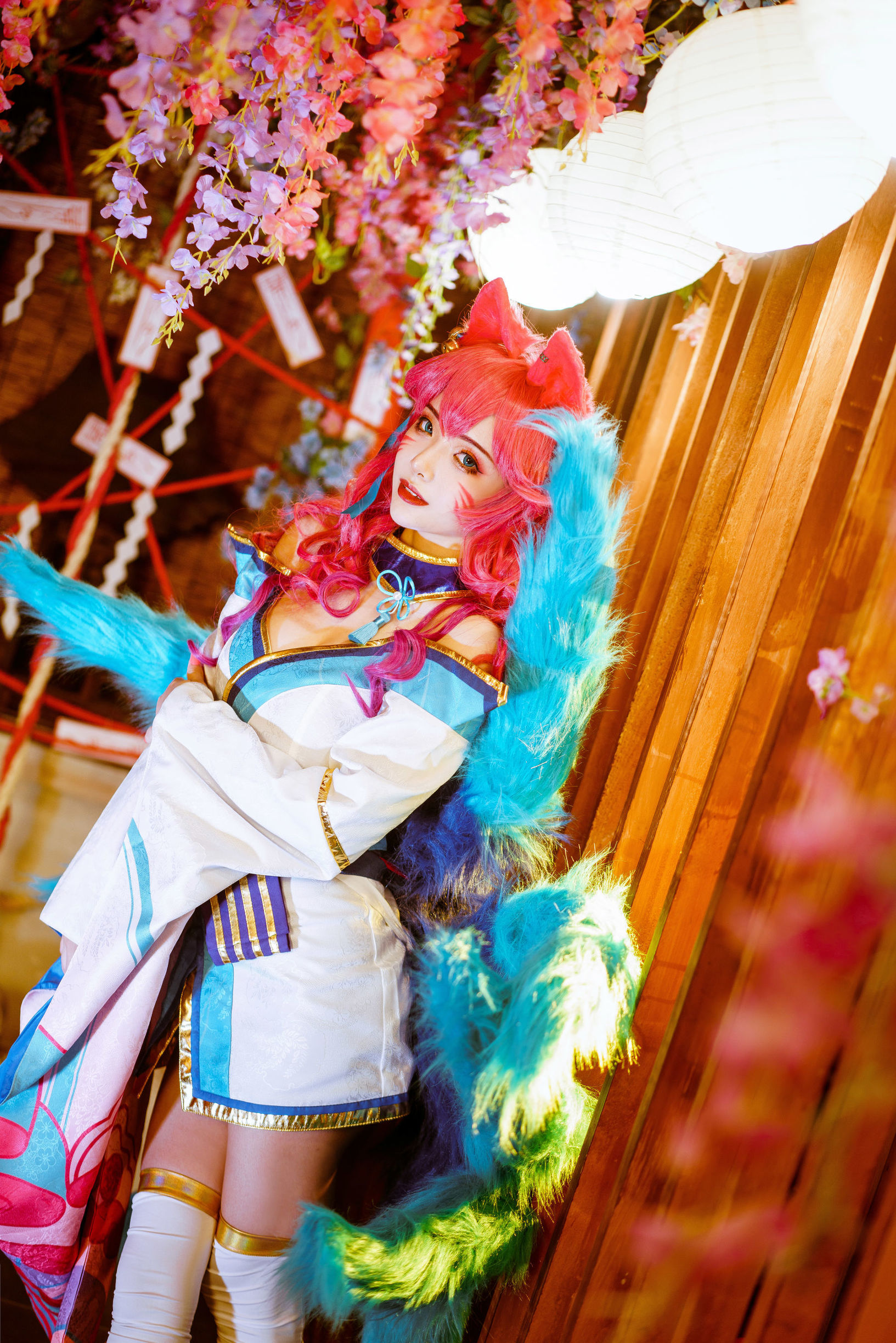 [Cosplay写真] 动漫博主雯妹 - 阿狸
