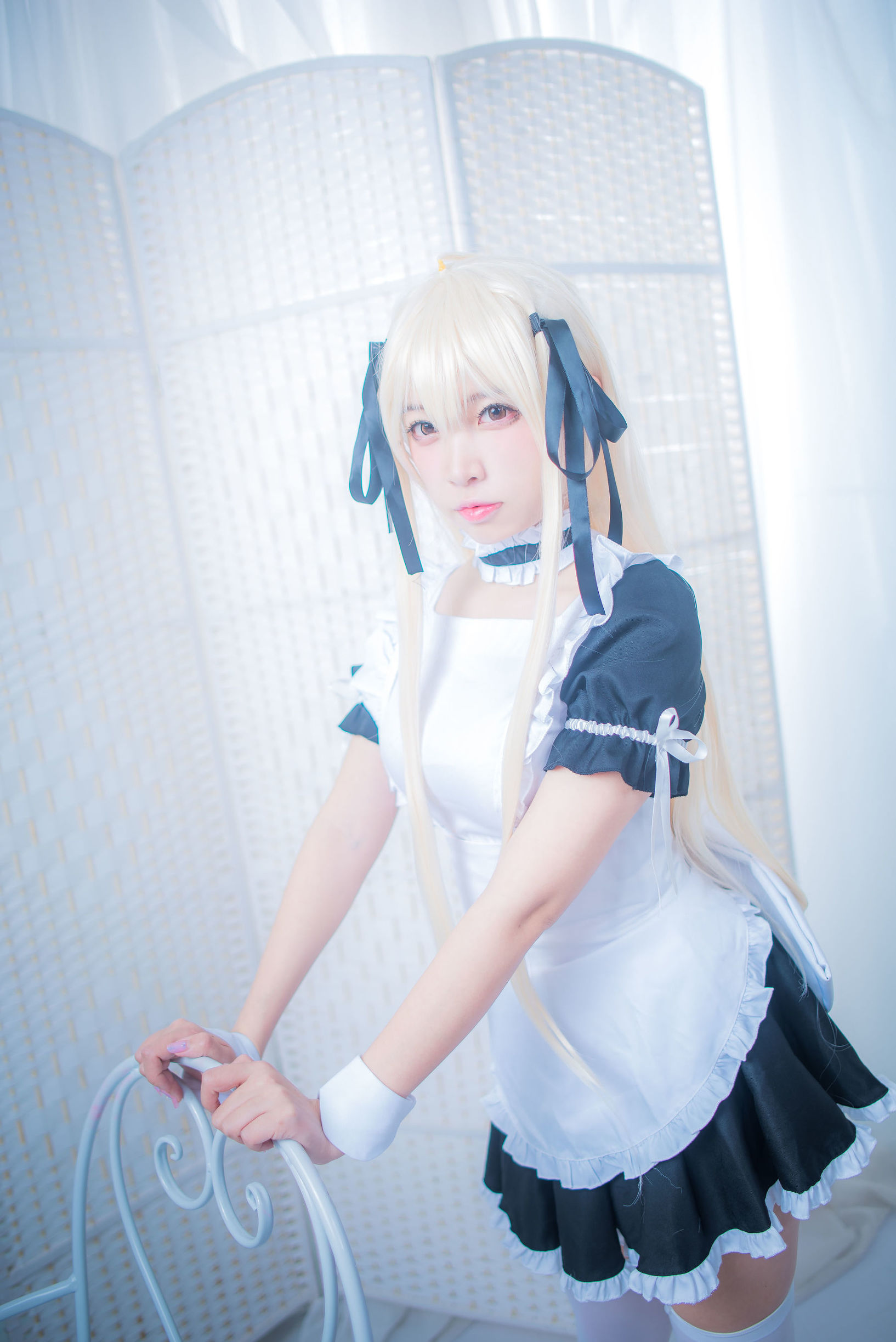 คอสเพลย์ ภาพถ่าย] Coser ที่ได้รับความนิยม สองจ้าวนิซา - กง妹 แม่บ้าน