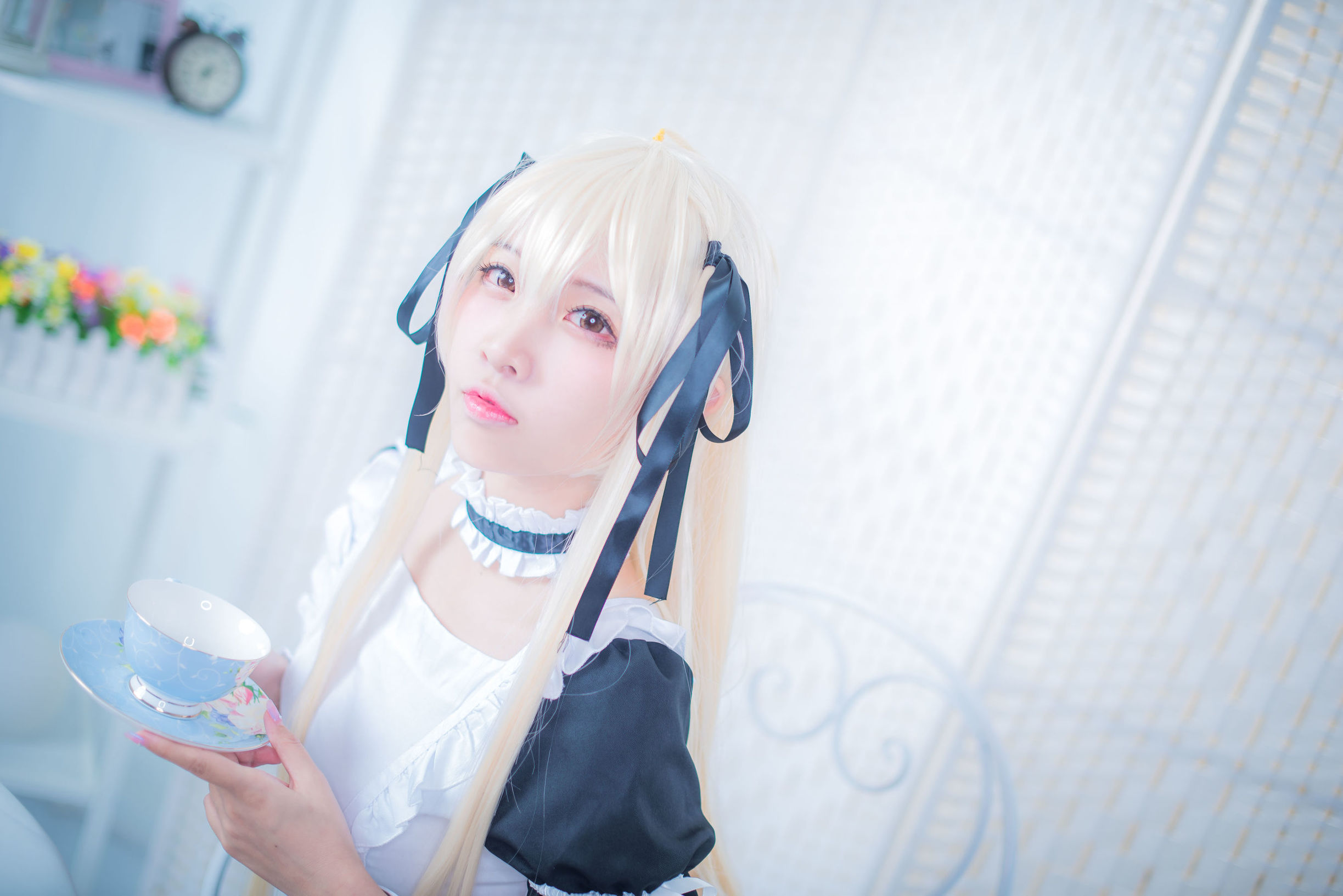 คอสเพลย์ ภาพถ่าย] Coser ที่ได้รับความนิยม สองจ้าวนิซา - กง妹 แม่บ้าน