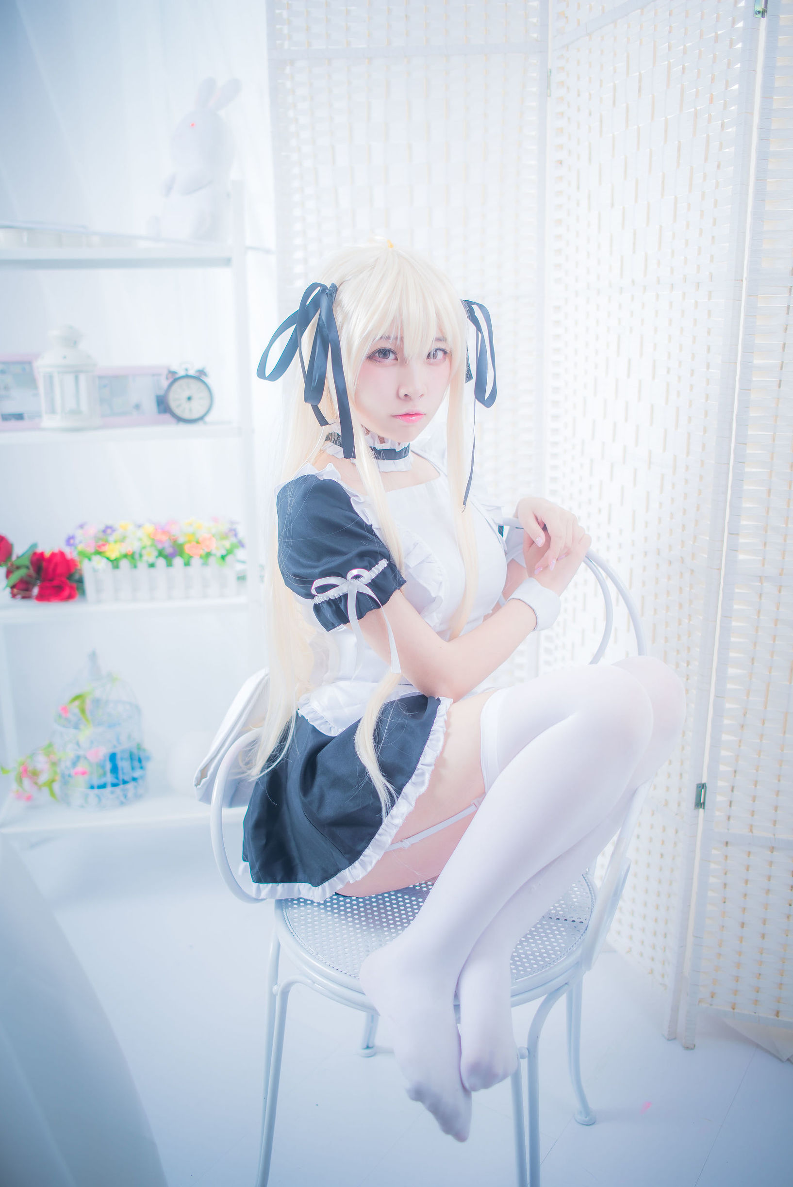 คอสเพลย์ ภาพถ่าย] Coser ที่ได้รับความนิยม สองจ้าวนิซา - กง妹 แม่บ้าน