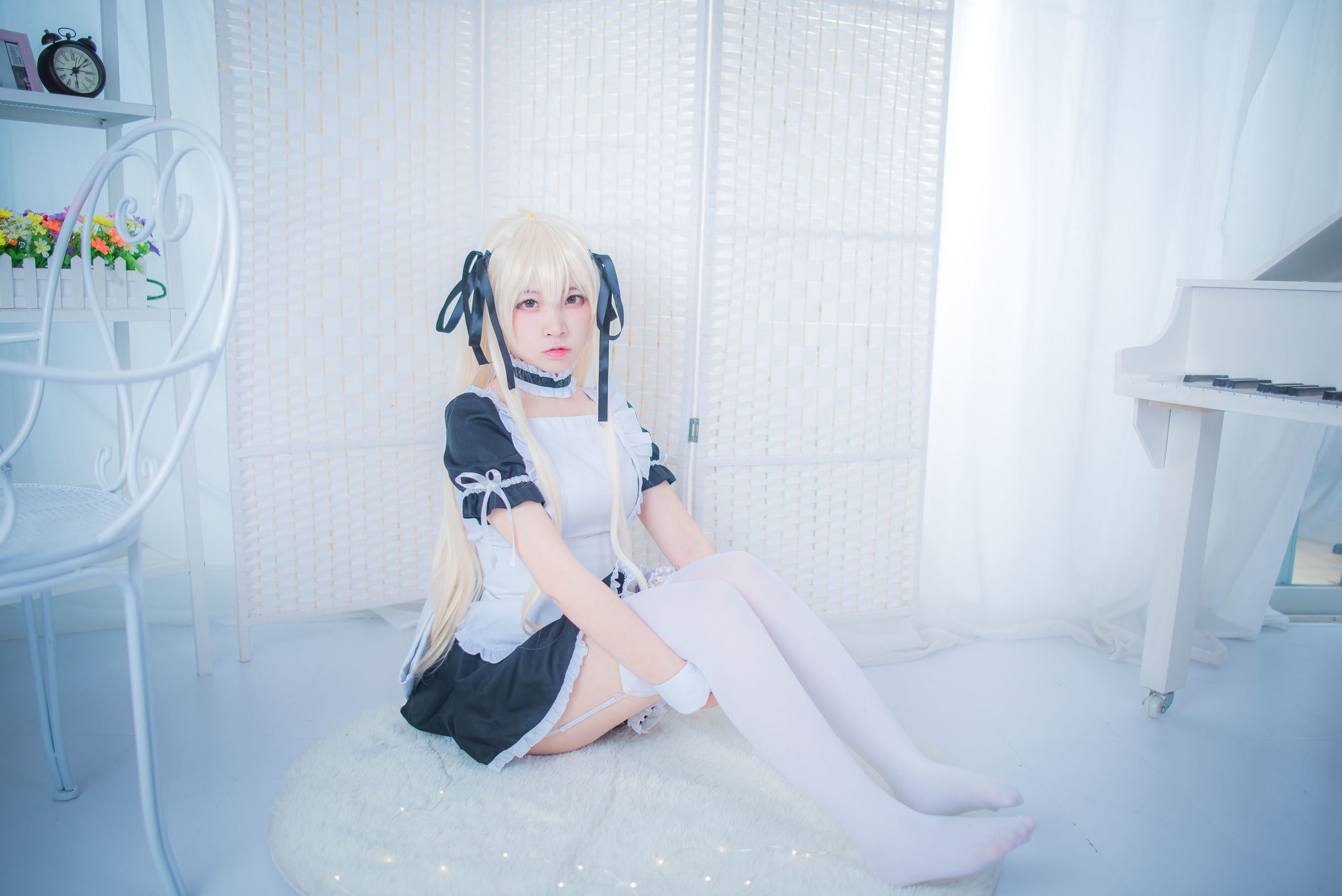 คอสเพลย์ ภาพถ่าย] Coser ที่ได้รับความนิยม สองจ้าวนิซา - กง妹 แม่บ้าน