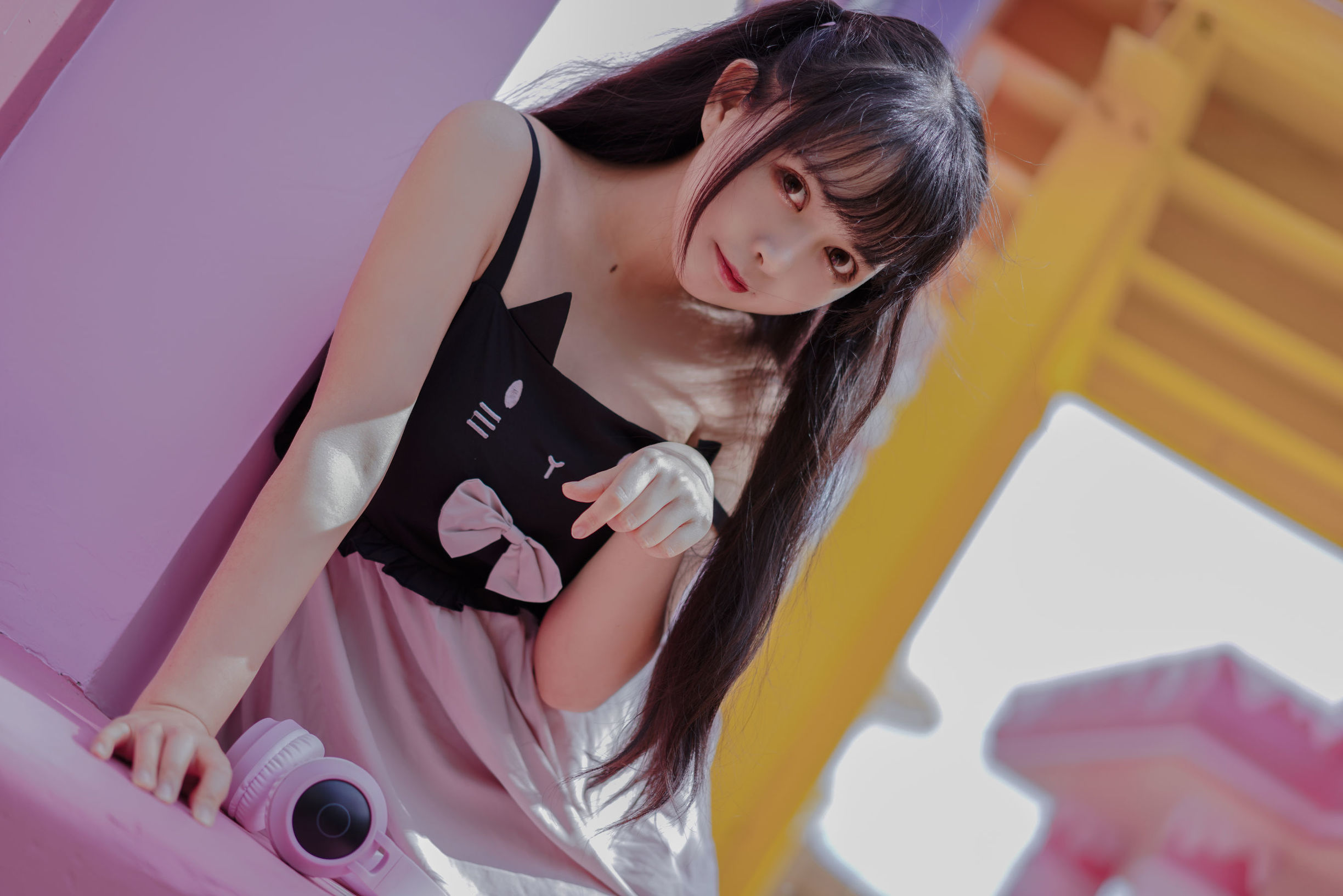 คอสเพลย์ภาพ] ได๋เยี่ยนหม่งเม่ยเฮยม่าวม่าวOvO - สีชมพู