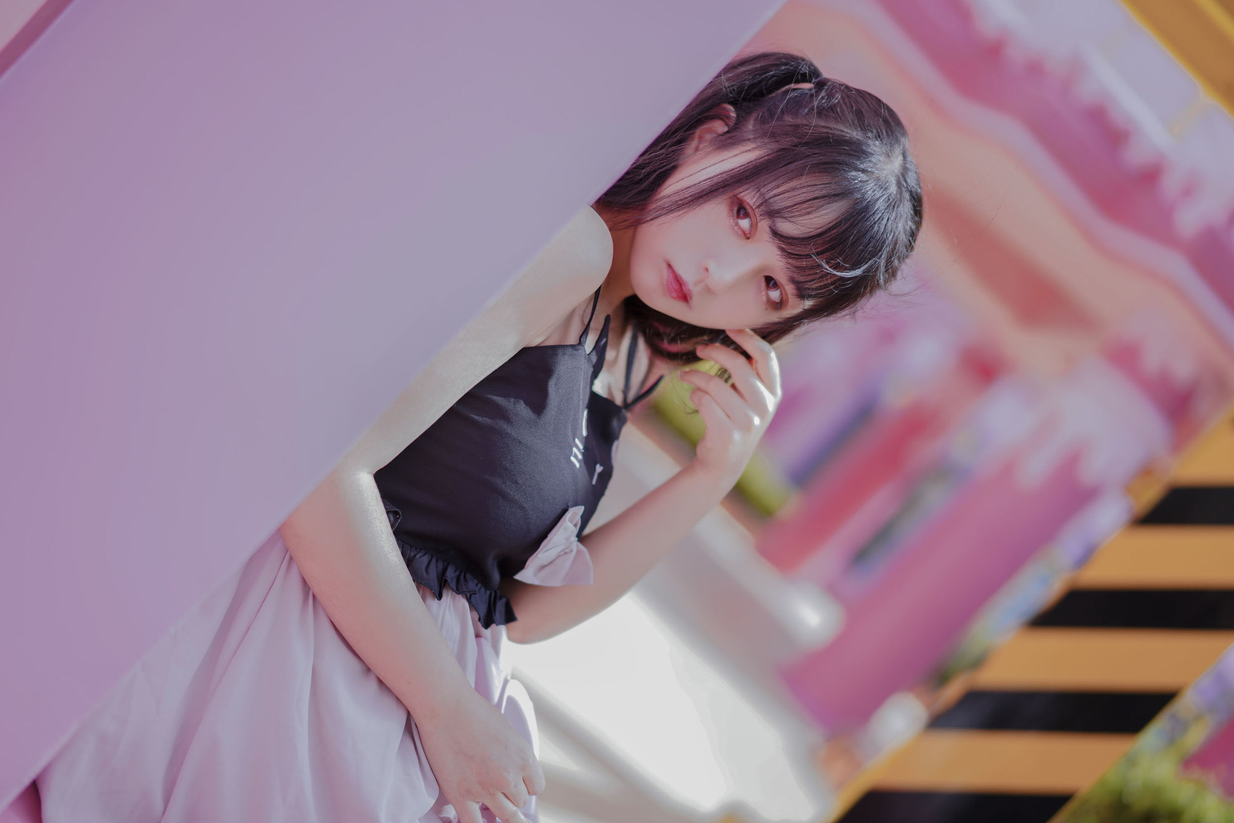 คอสเพลย์ภาพ] ได๋เยี่ยนหม่งเม่ยเฮยม่าวม่าวOvO - สีชมพู