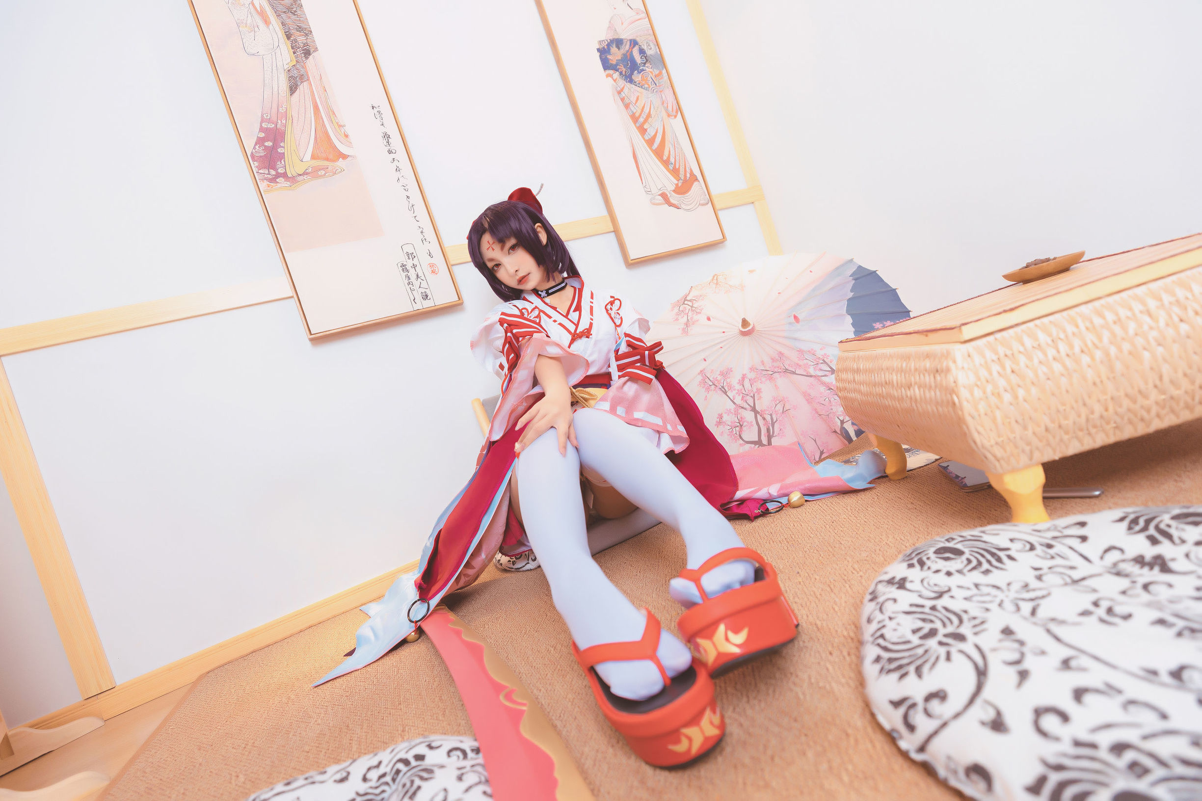 코스프레 사진] 로리 가구라자카 마후유의 카타나가타리