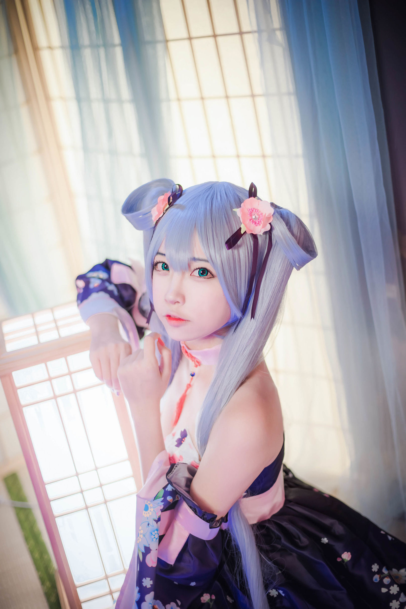 コスプレ写真] 人気コスプレイヤー ニサ - ツインテール