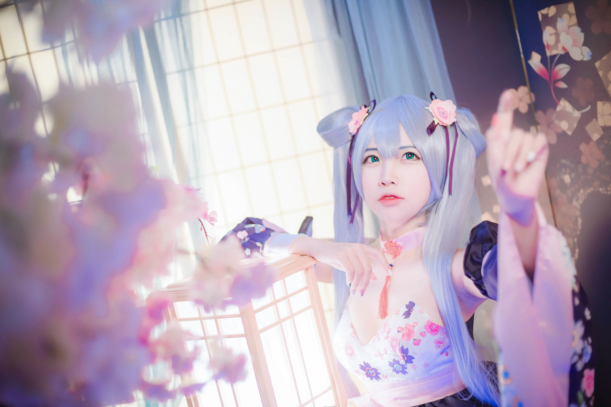 コスプレ写真] 人気コスプレイヤー ニサ - ツインテール