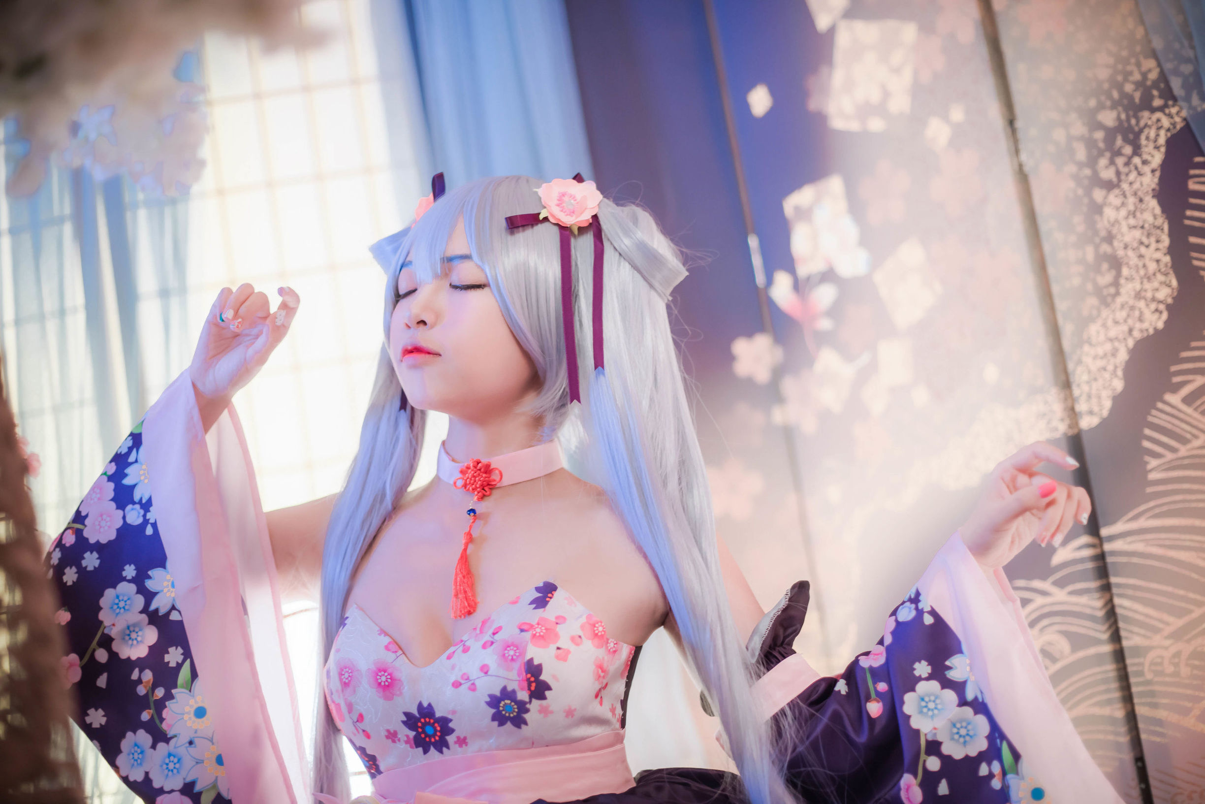 コスプレ写真] 人気コスプレイヤー ニサ - ツインテール