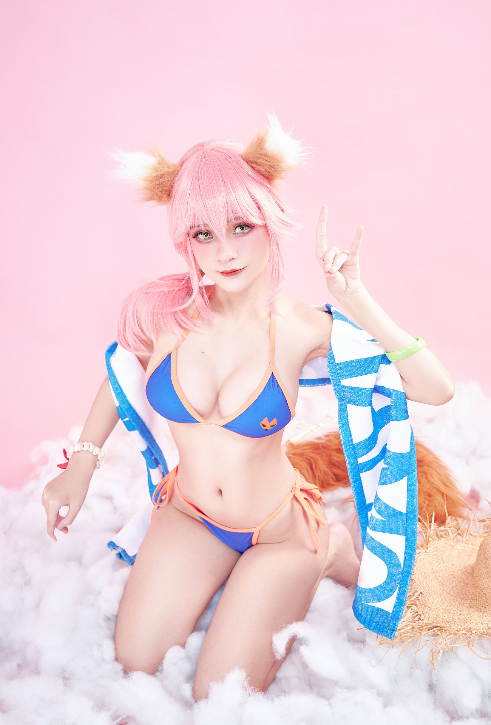 [Cosplay写真] Azami福利 - Tamamo Lancer