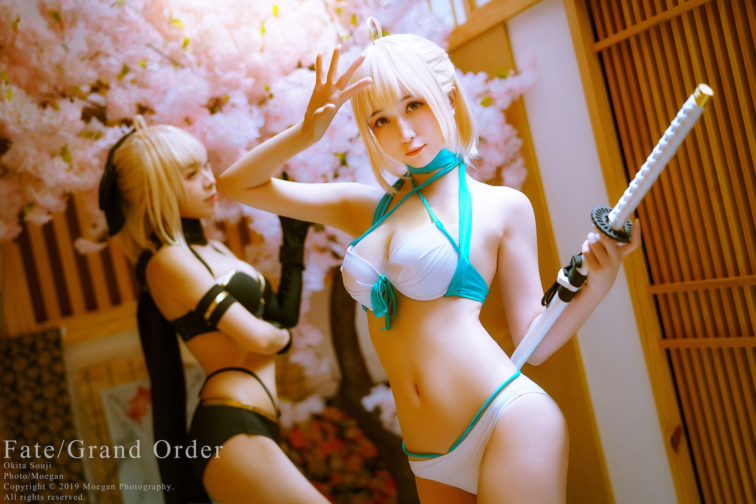 Cosplay写真] ミヤナ - 沖田総司 水着