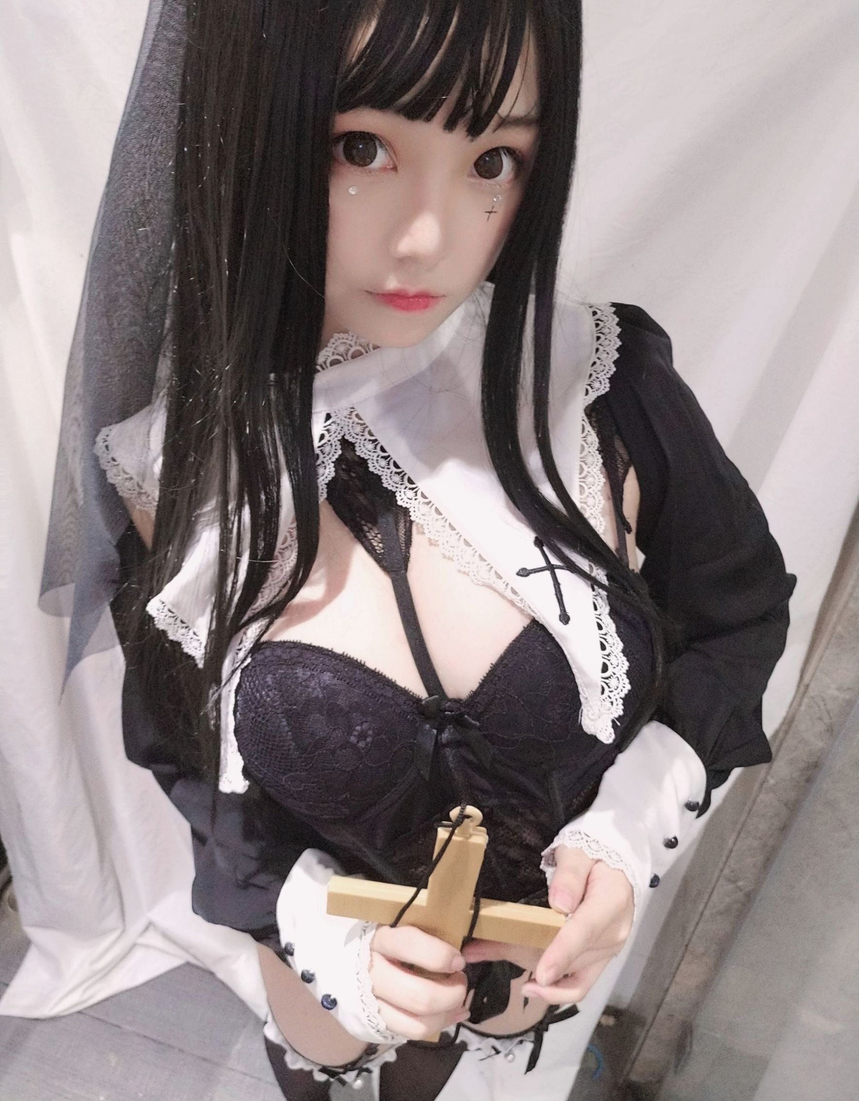 [Cosplay写真] 萌系小姐姐蜜汁猫裘 - 修女