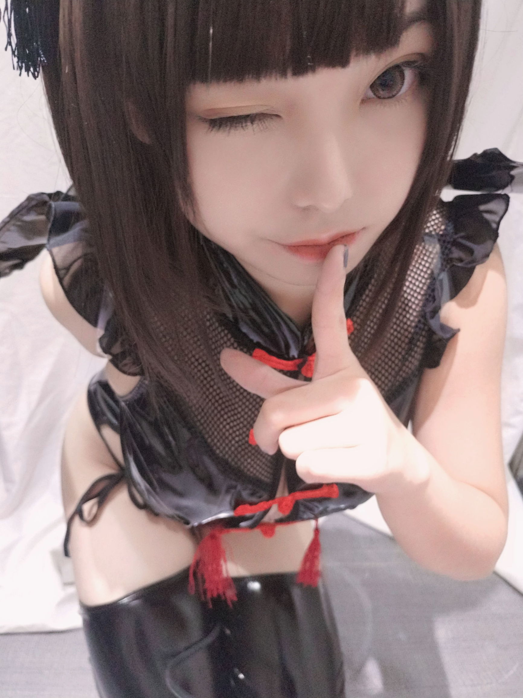 コスプレ写真] 萌え系のお嬢様 蜜汁猫裘 - 小悪魔自撮り