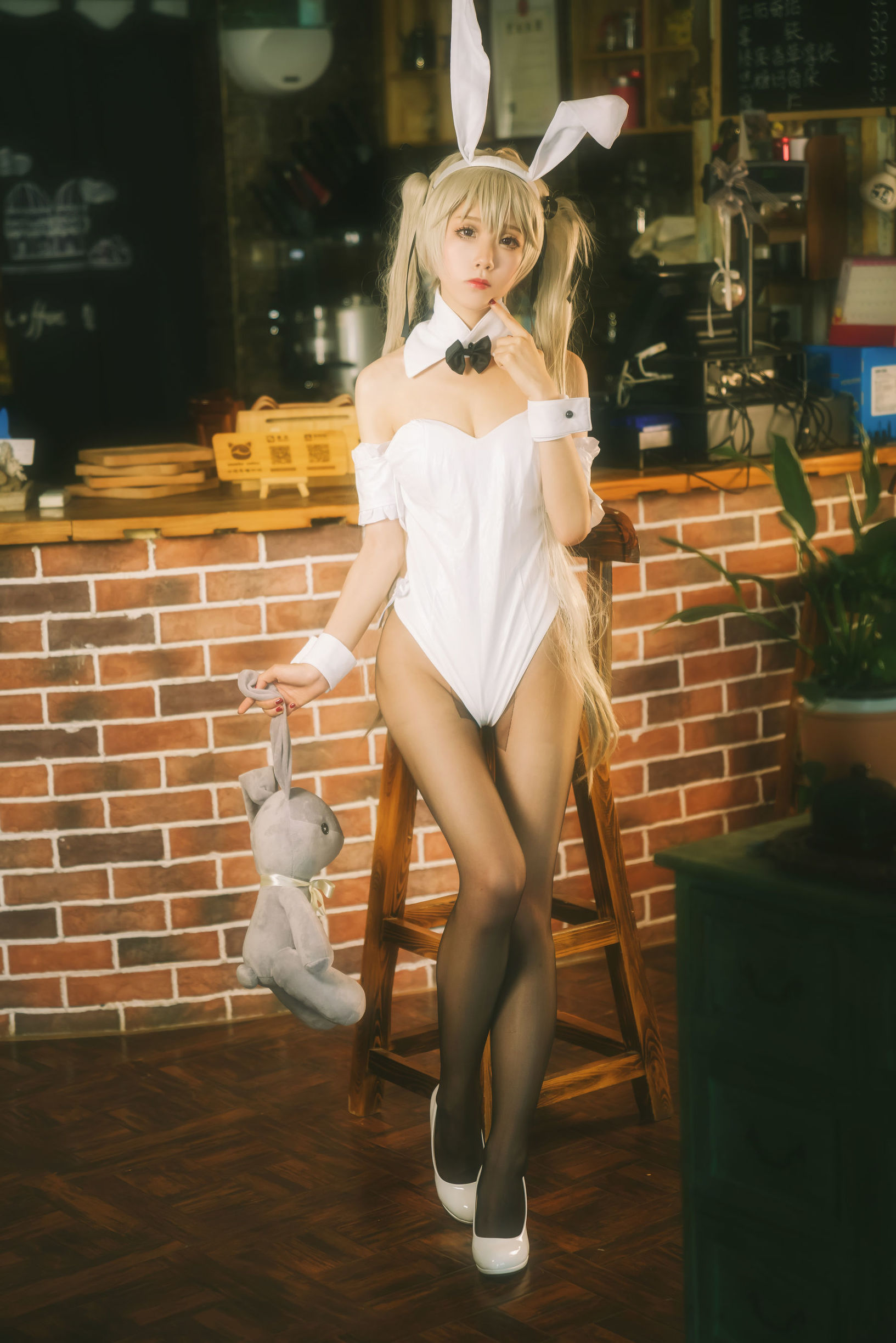 คอสเพลย์ภาพ] อนิเมะบล็อกเกอร์สุ่ยเมี่ยวอากวา - คุนเมยกระต่ายสาว