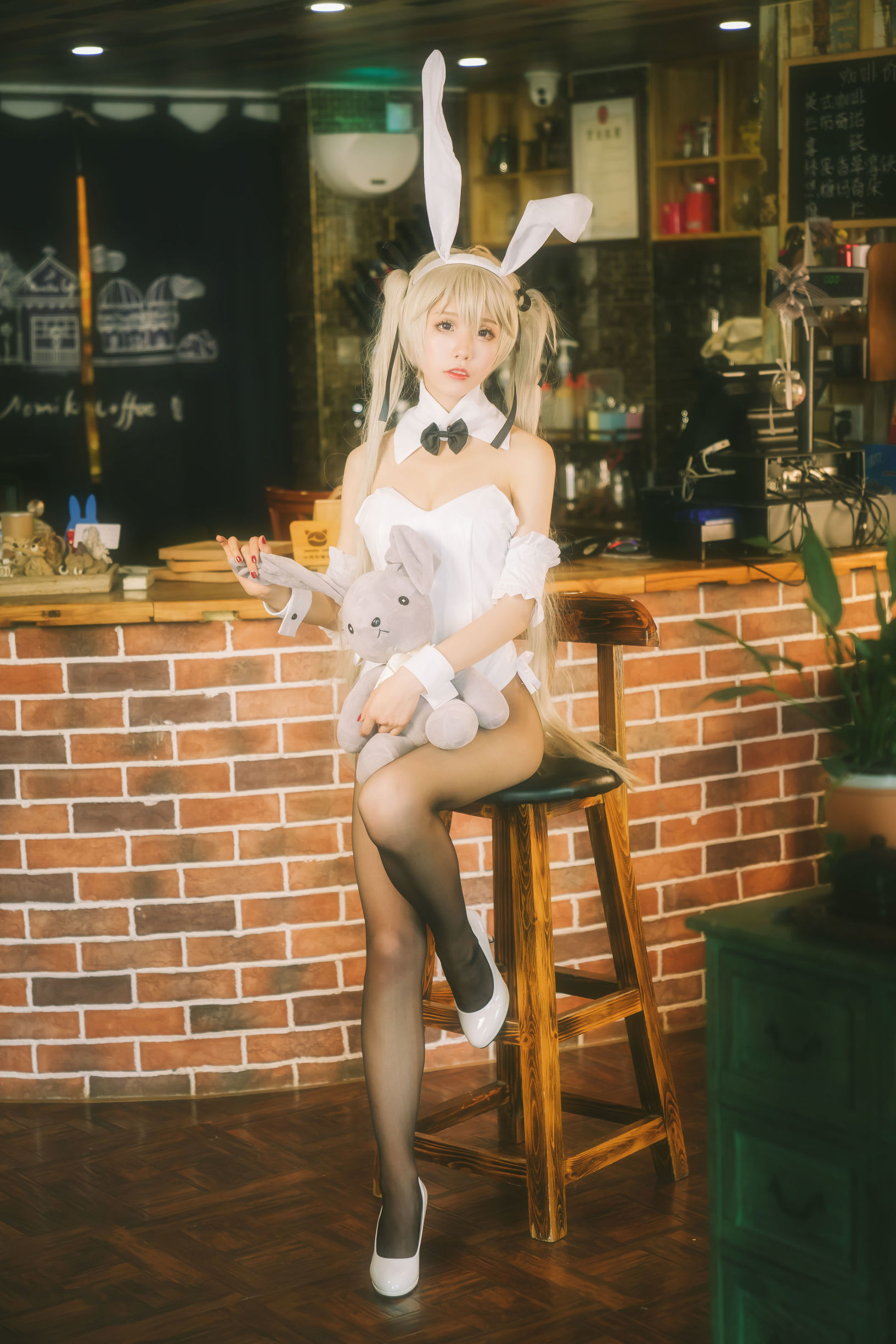 คอสเพลย์ภาพ] อนิเมะบล็อกเกอร์สุ่ยเมี่ยวอากวา - คุนเมยกระต่ายสาว