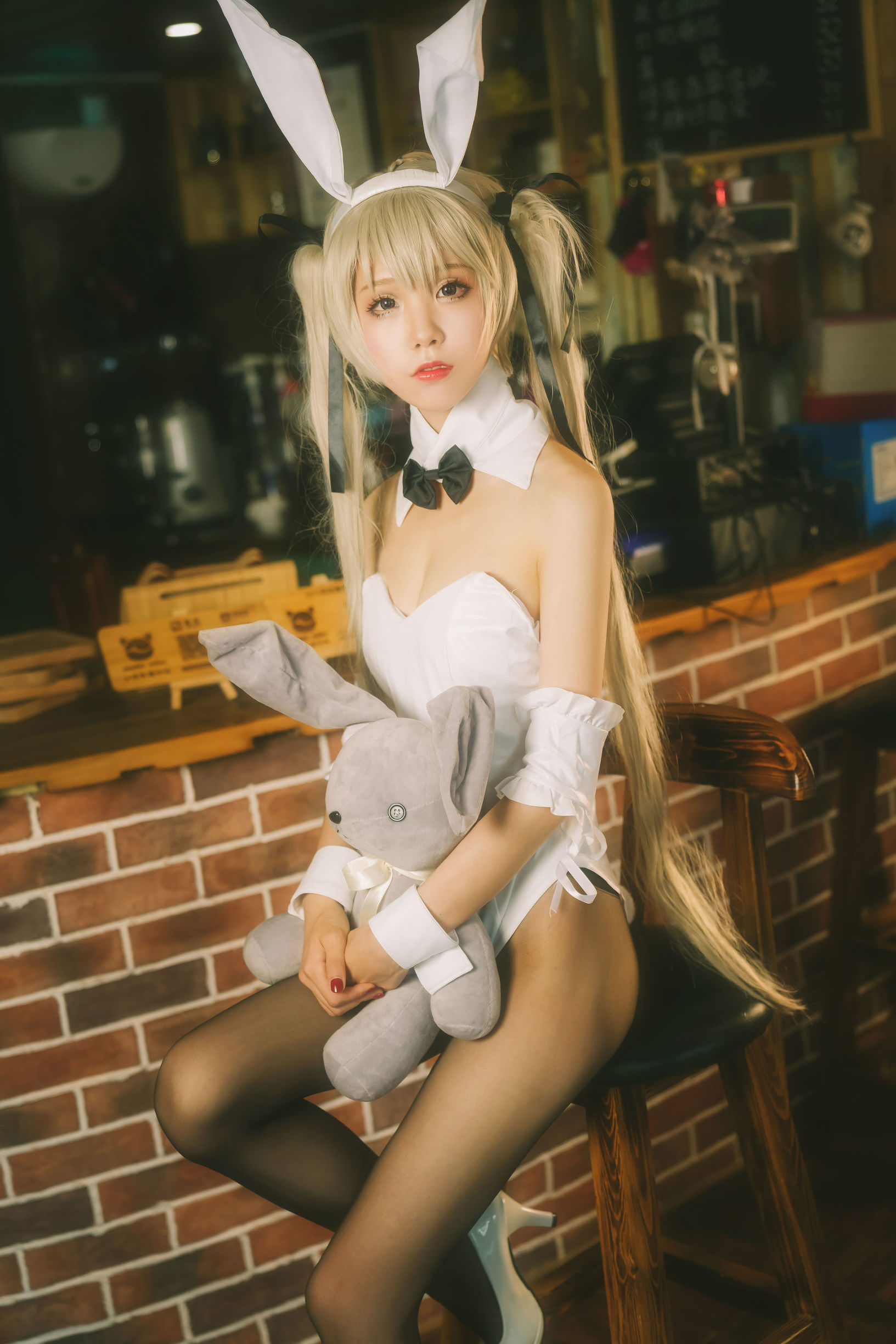 คอสเพลย์ภาพ] อนิเมะบล็อกเกอร์สุ่ยเมี่ยวอากวา - คุนเมยกระต่ายสาว