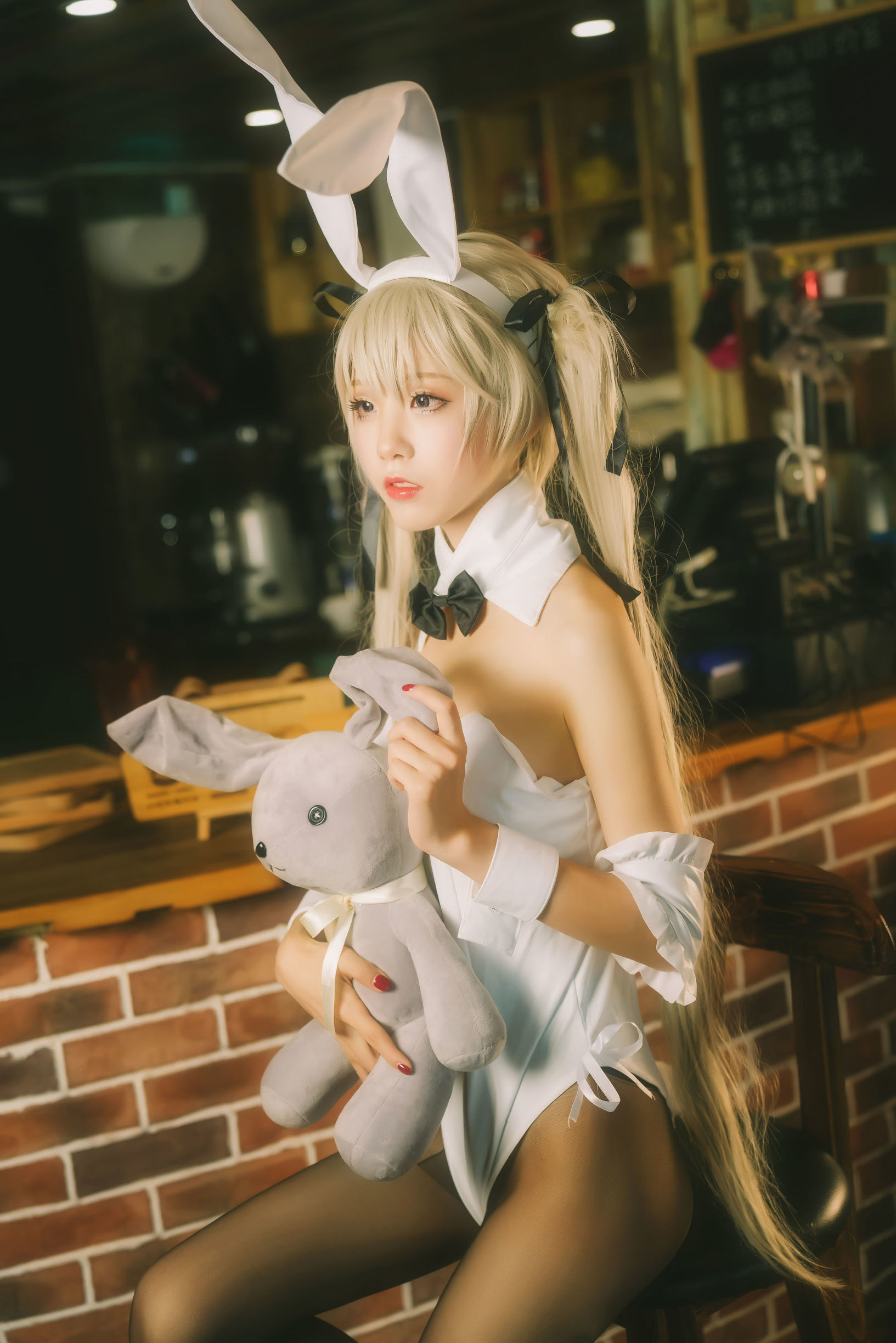 คอสเพลย์ภาพ] อนิเมะบล็อกเกอร์สุ่ยเมี่ยวอากวา - คุนเมยกระต่ายสาว