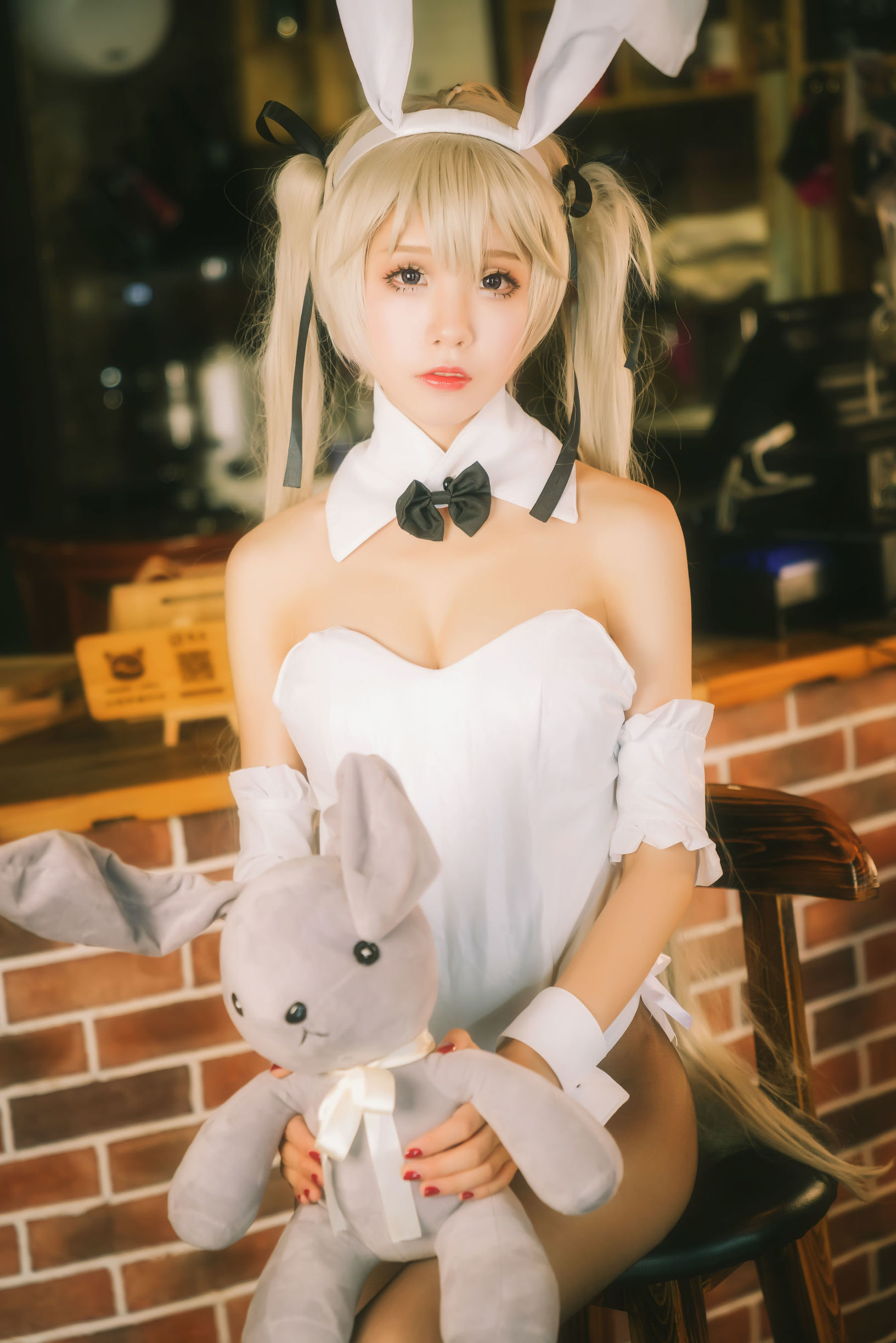 คอสเพลย์ภาพ] อนิเมะบล็อกเกอร์สุ่ยเมี่ยวอากวา - คุนเมยกระต่ายสาว