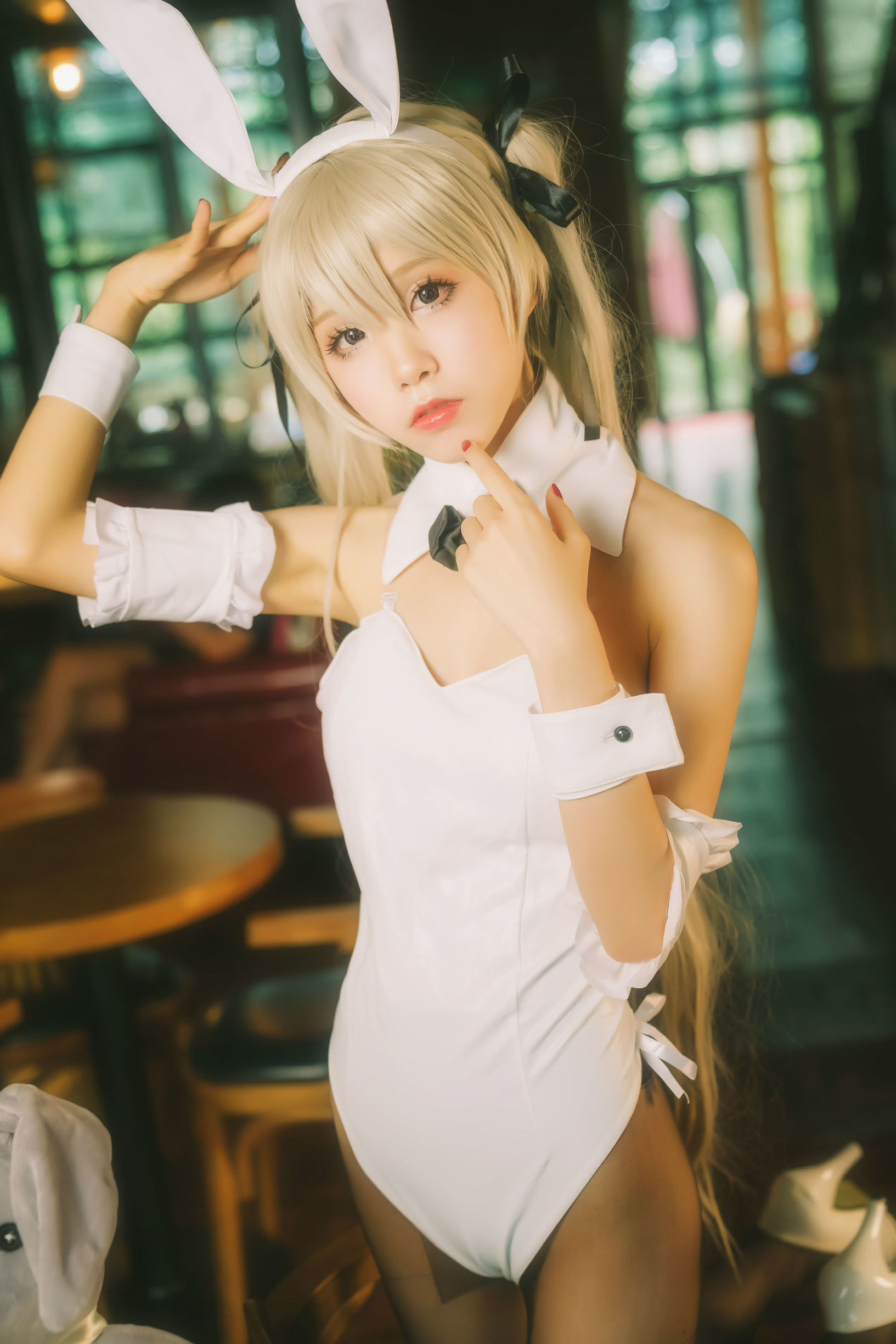 คอสเพลย์ภาพ] อนิเมะบล็อกเกอร์สุ่ยเมี่ยวอากวา - คุนเมยกระต่ายสาว