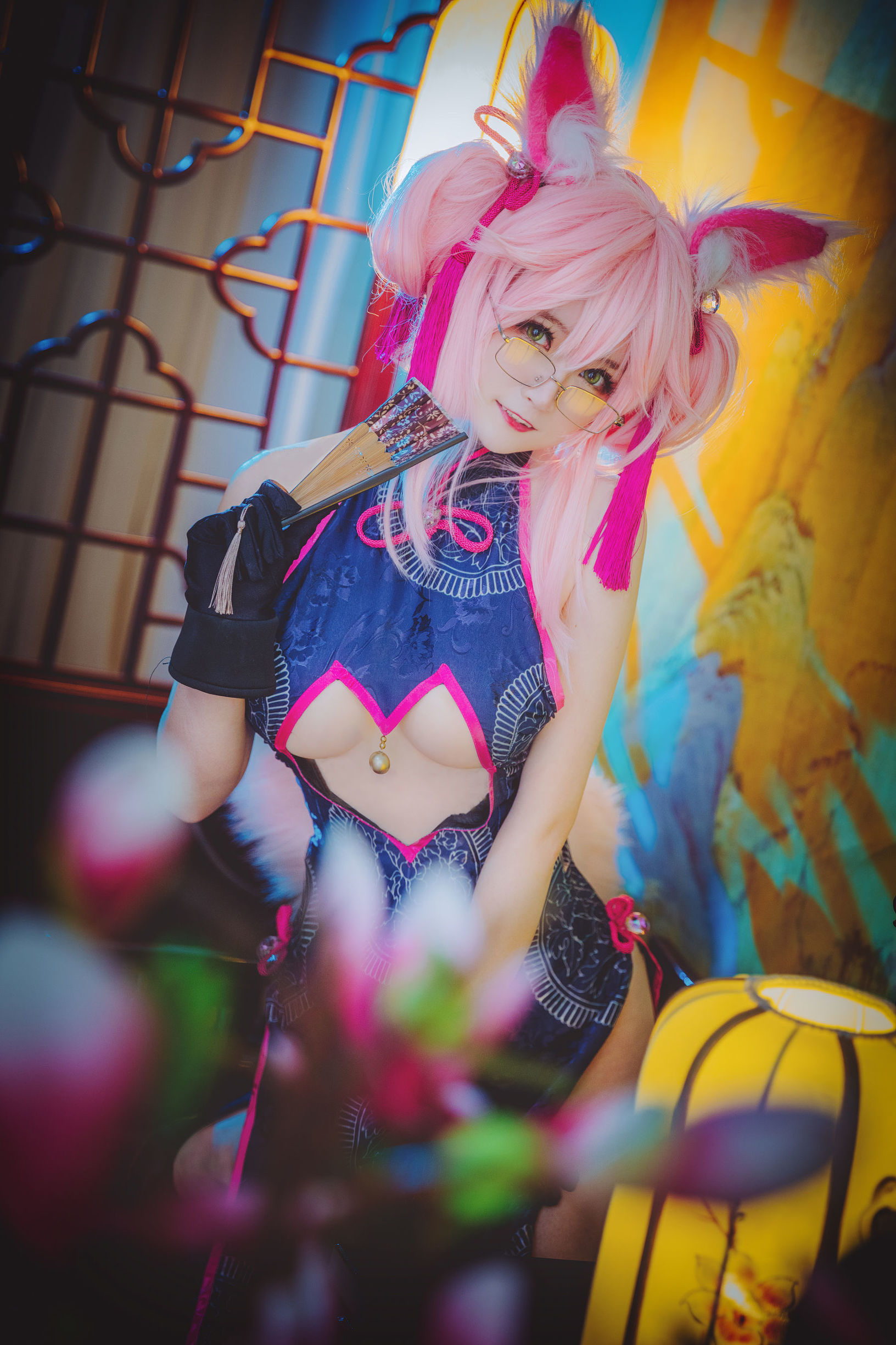 [Cosplay写真] 萌宠博主yui金鱼 - 旗袍 玉藻前