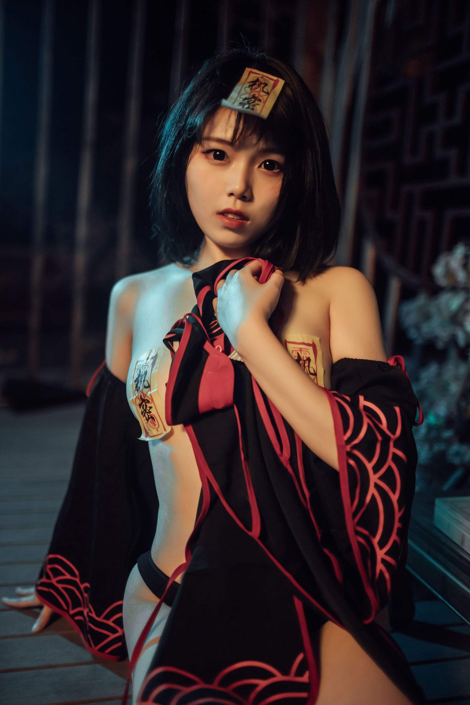 Cosplayภาพถ่าย] ฉีเยว่เมี่ยวจื่อ - ซอมบี้ตัวเล็ก