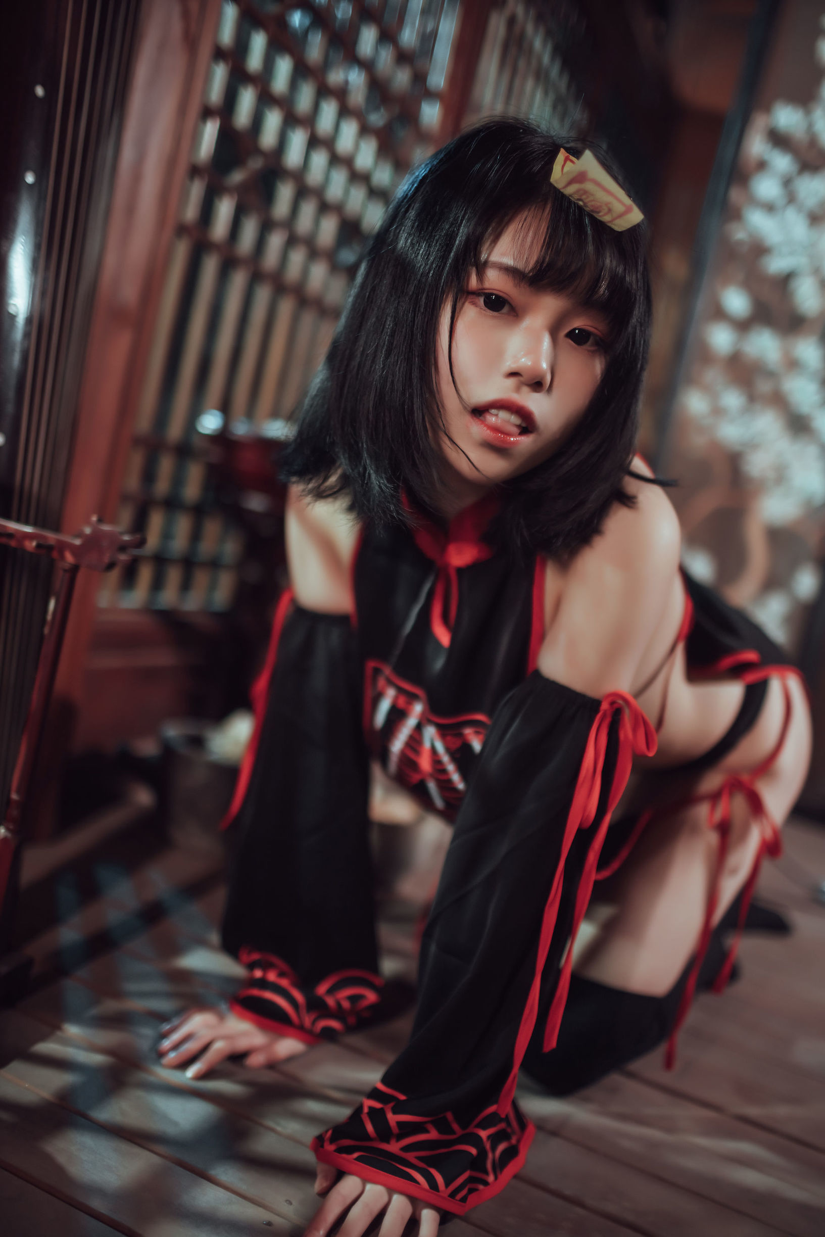 Cosplayภาพถ่าย] ฉีเยว่เมี่ยวจื่อ - ซอมบี้ตัวเล็ก
