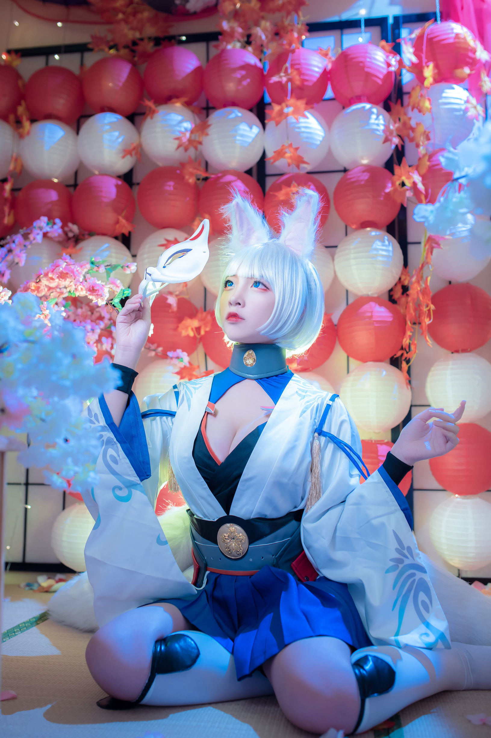 코스프레 사진] 인기 Coser 니사 - 아줄 레인 가가