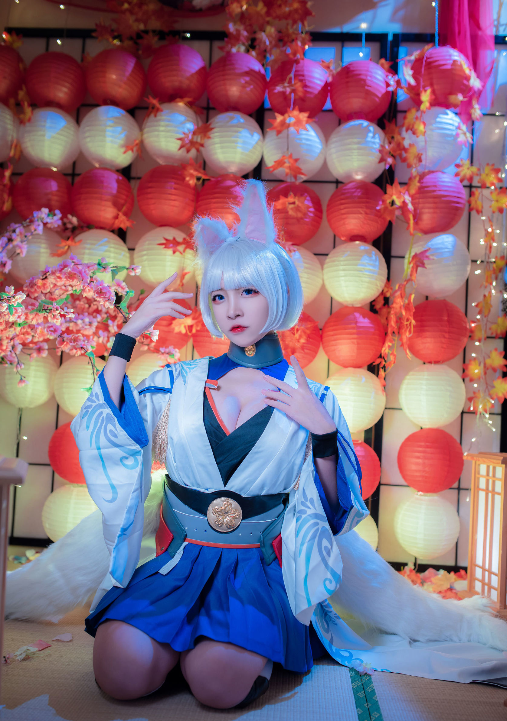 코스프레 사진] 인기 Coser 니사 - 아줄 레인 가가