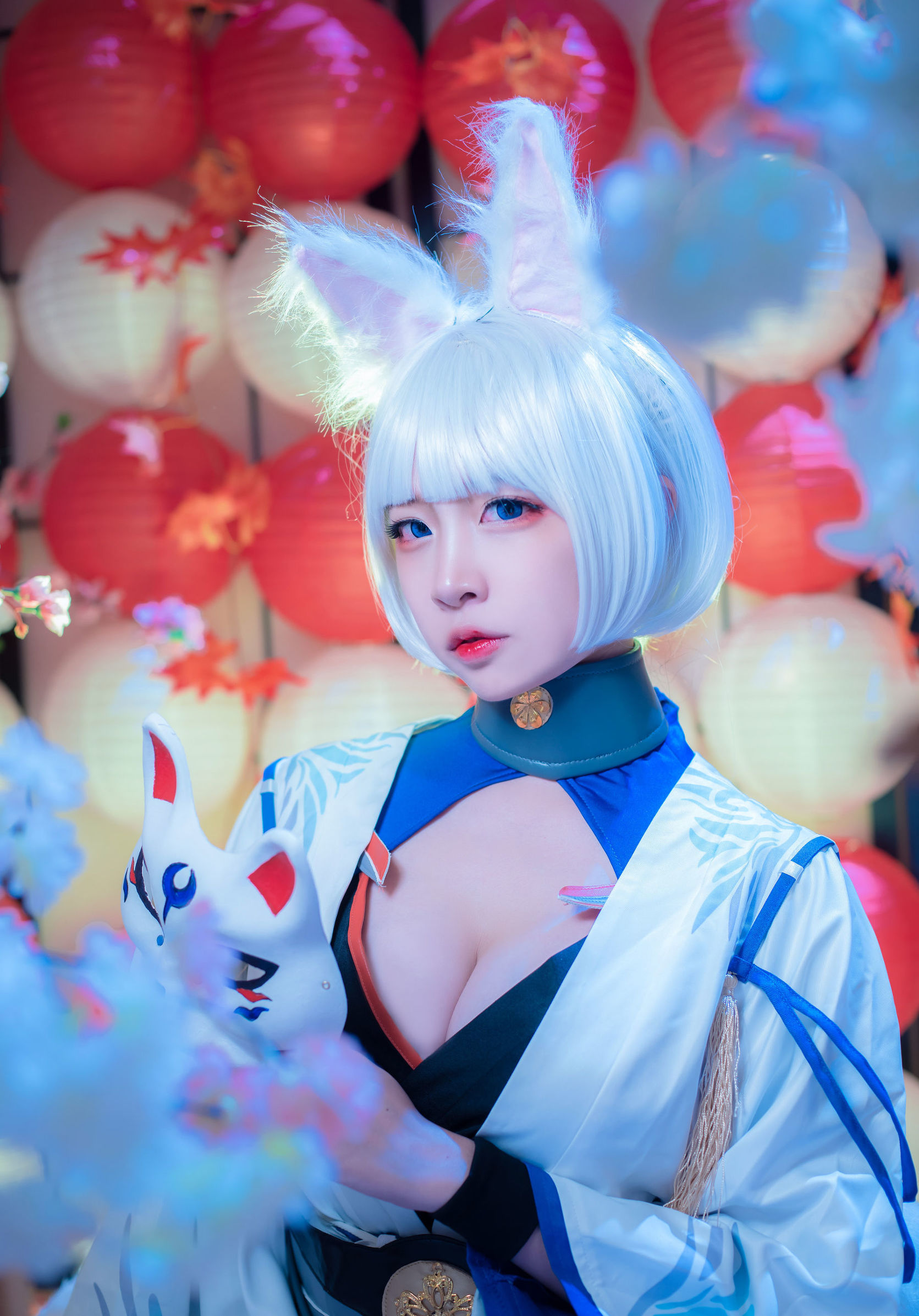 코스프레 사진] 인기 Coser 니사 - 아줄 레인 가가
