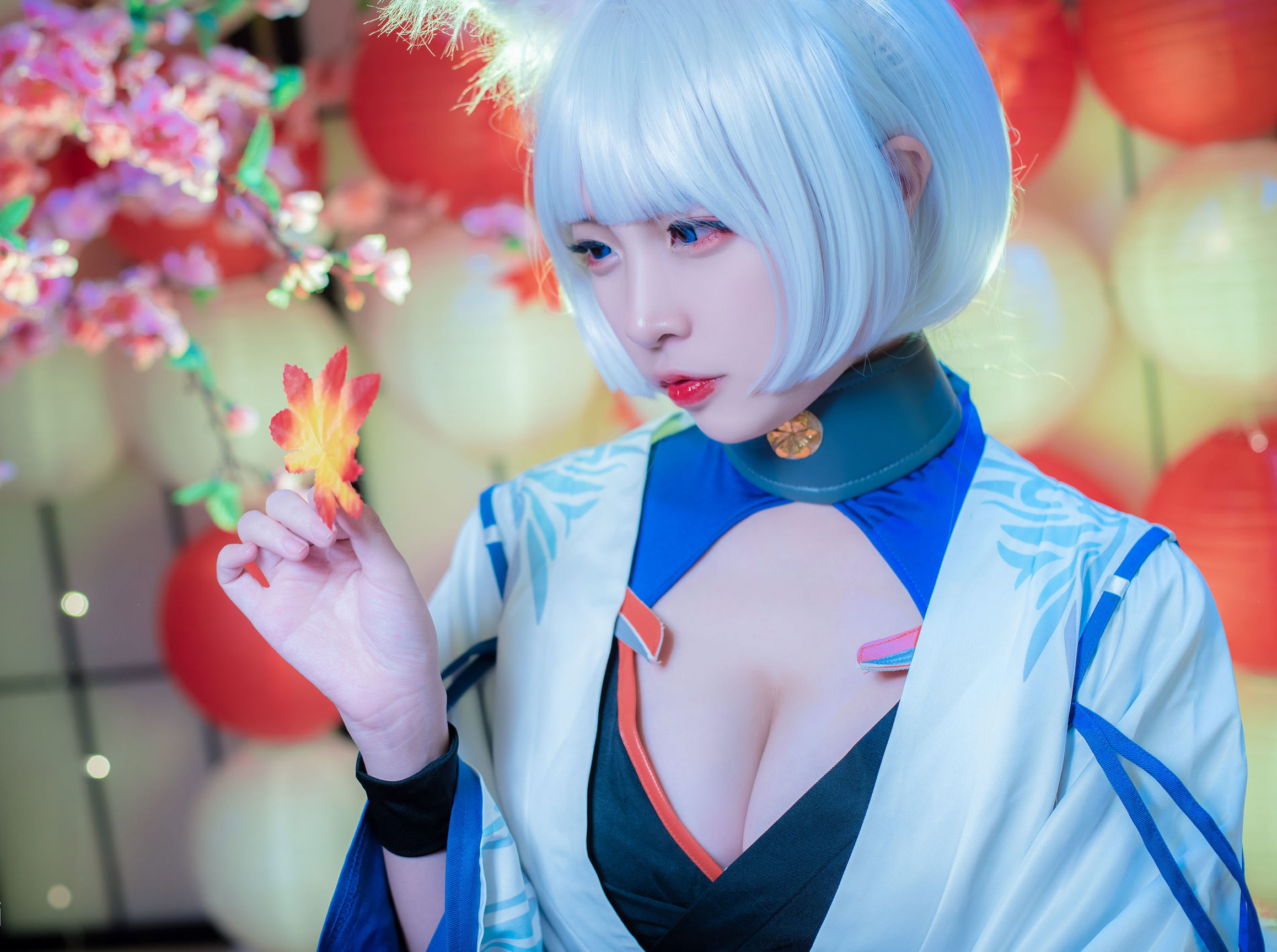 코스프레 사진] 인기 Coser 니사 - 아줄 레인 가가