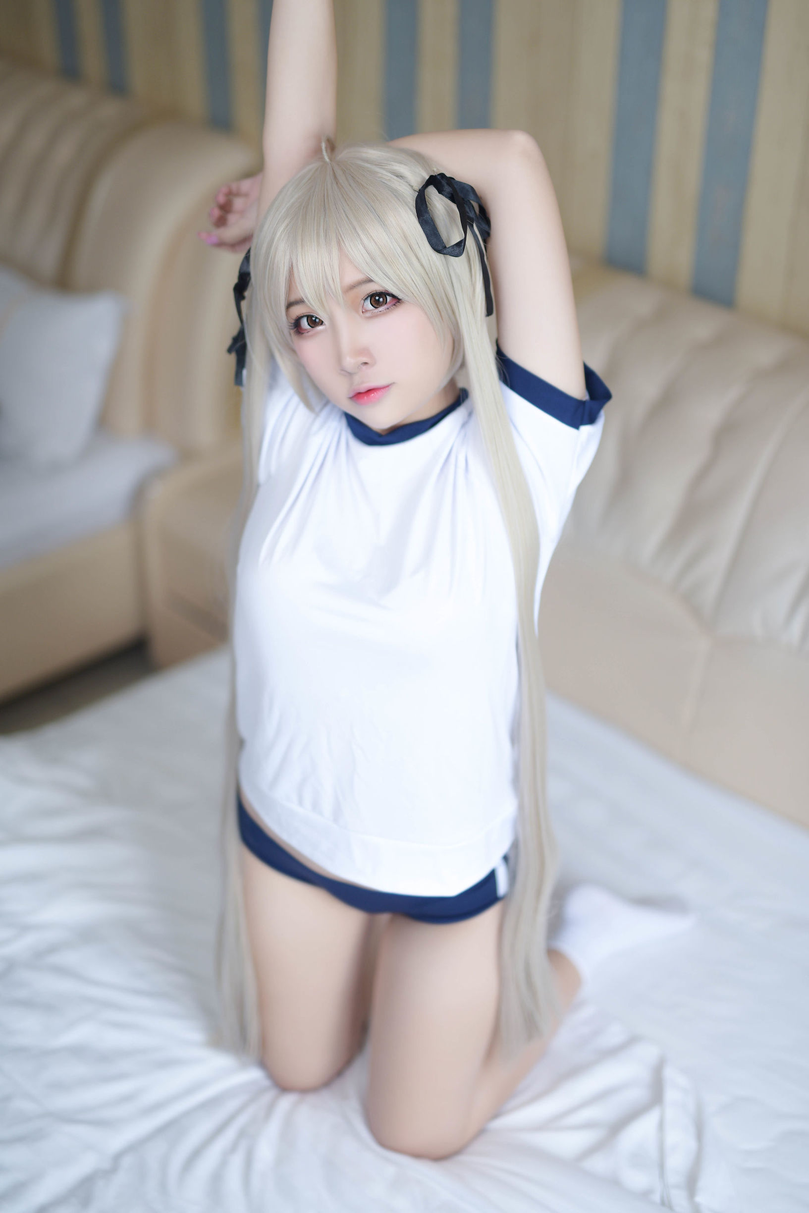 [Cosplay写真] 人气Coser二佐Nisa - 穹妹运动服