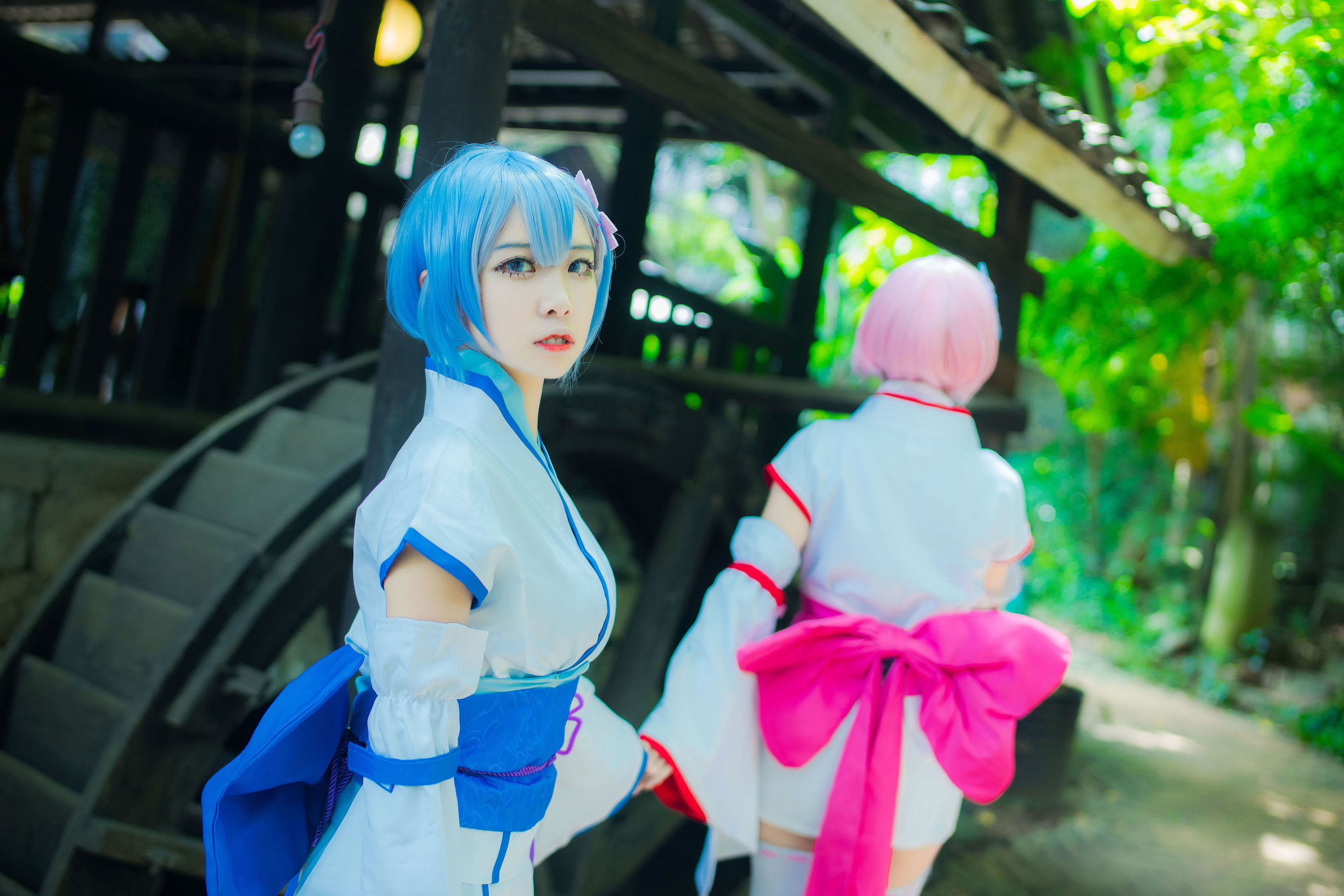 Ảnh Cosplay] Coser Phổ biến Er Zuo Nisa - Rem Thời niên thiếu