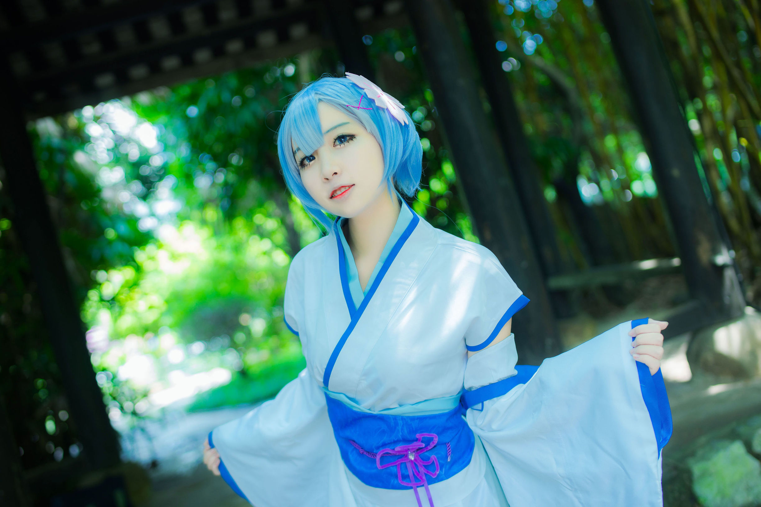 Ảnh Cosplay] Coser Phổ biến Er Zuo Nisa - Rem Thời niên thiếu