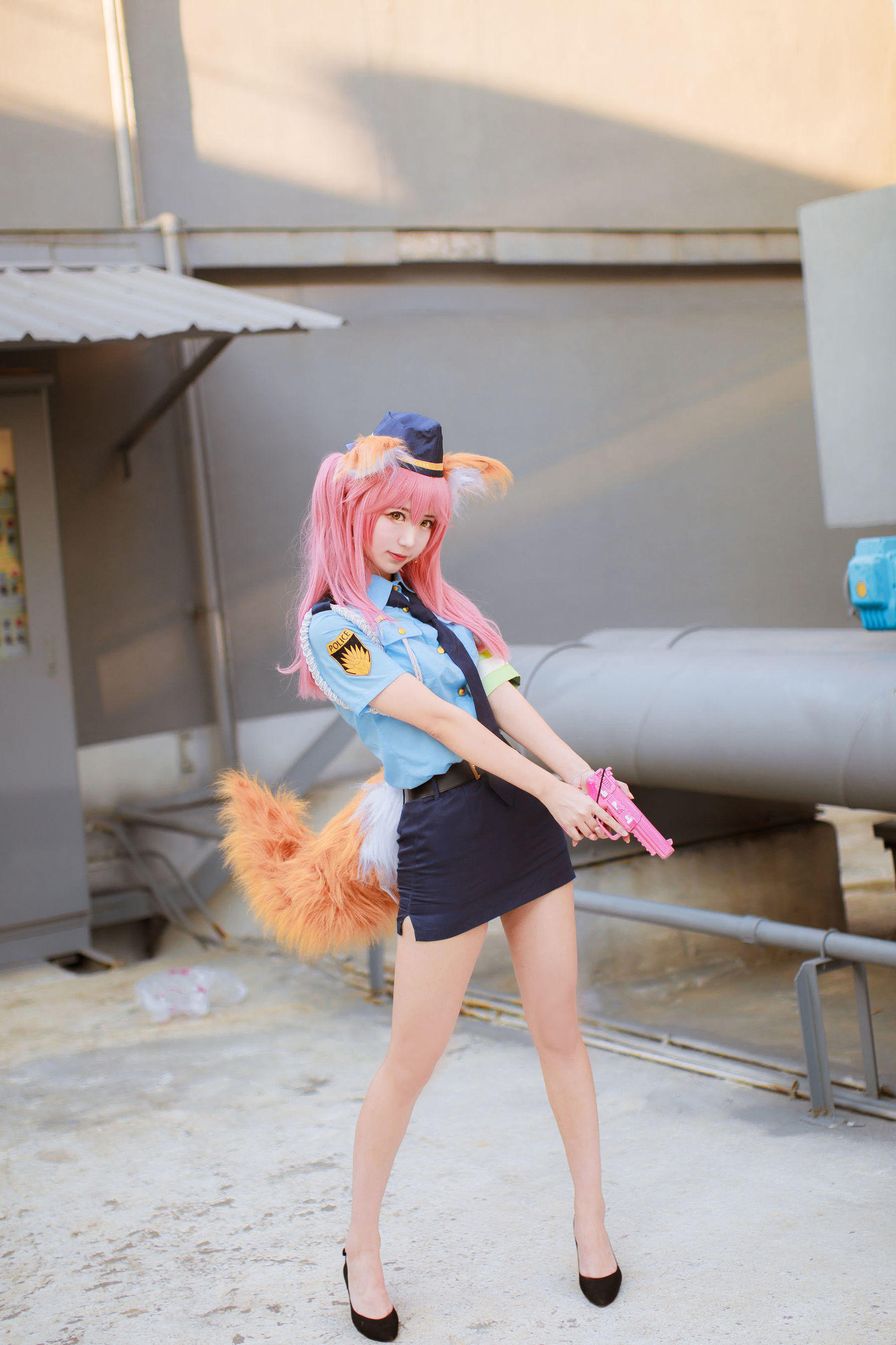 [Cosplay写真] 人气Coser黑川 - 玉藻前真爱