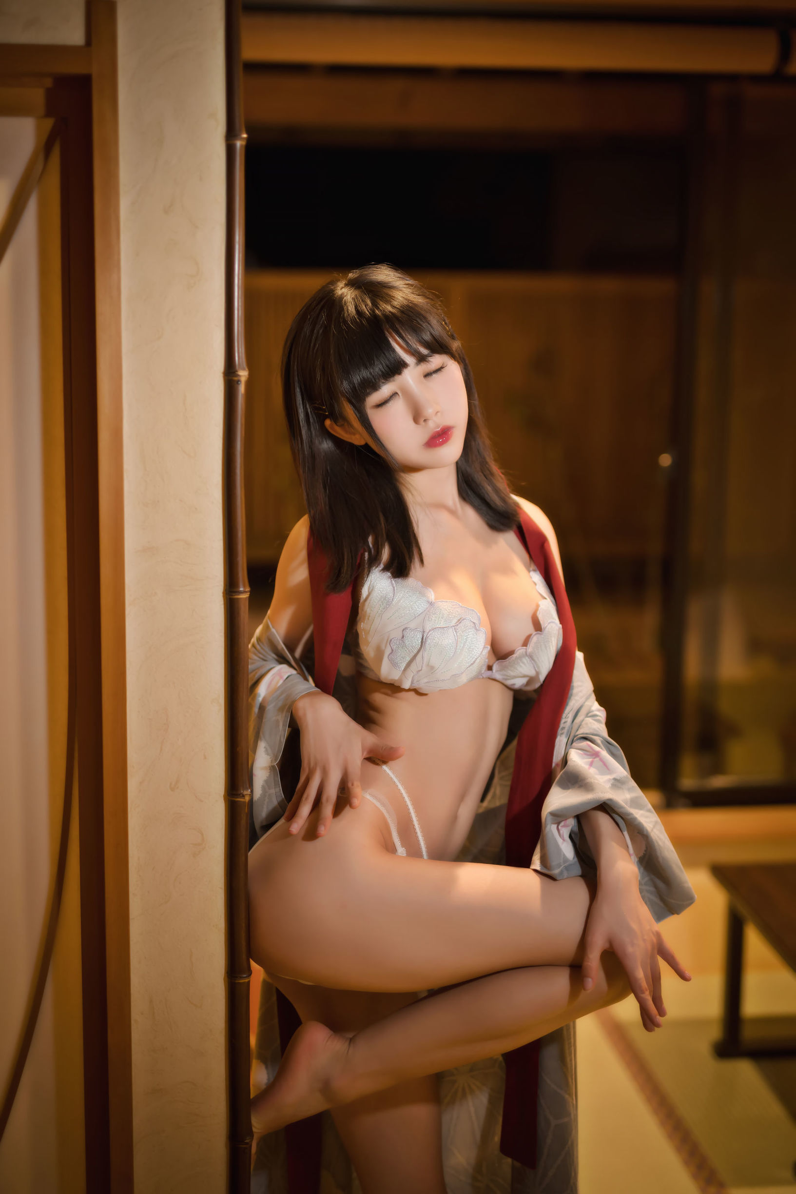[Cosplay写真] 动漫博主水淼aqua - 浴衣