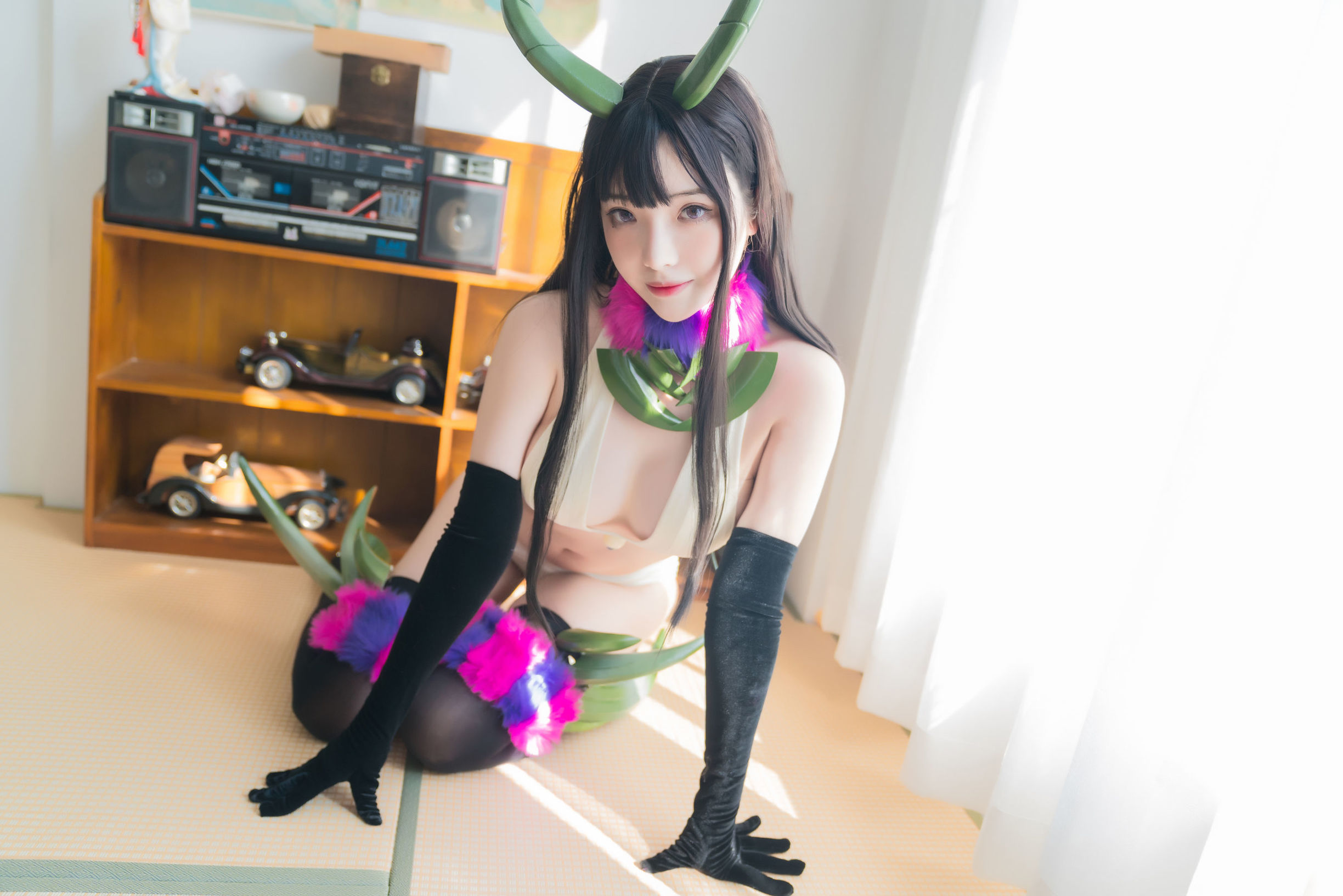 [Cosplay写真] 动漫博主雯妹 - 恶魔姐姐
