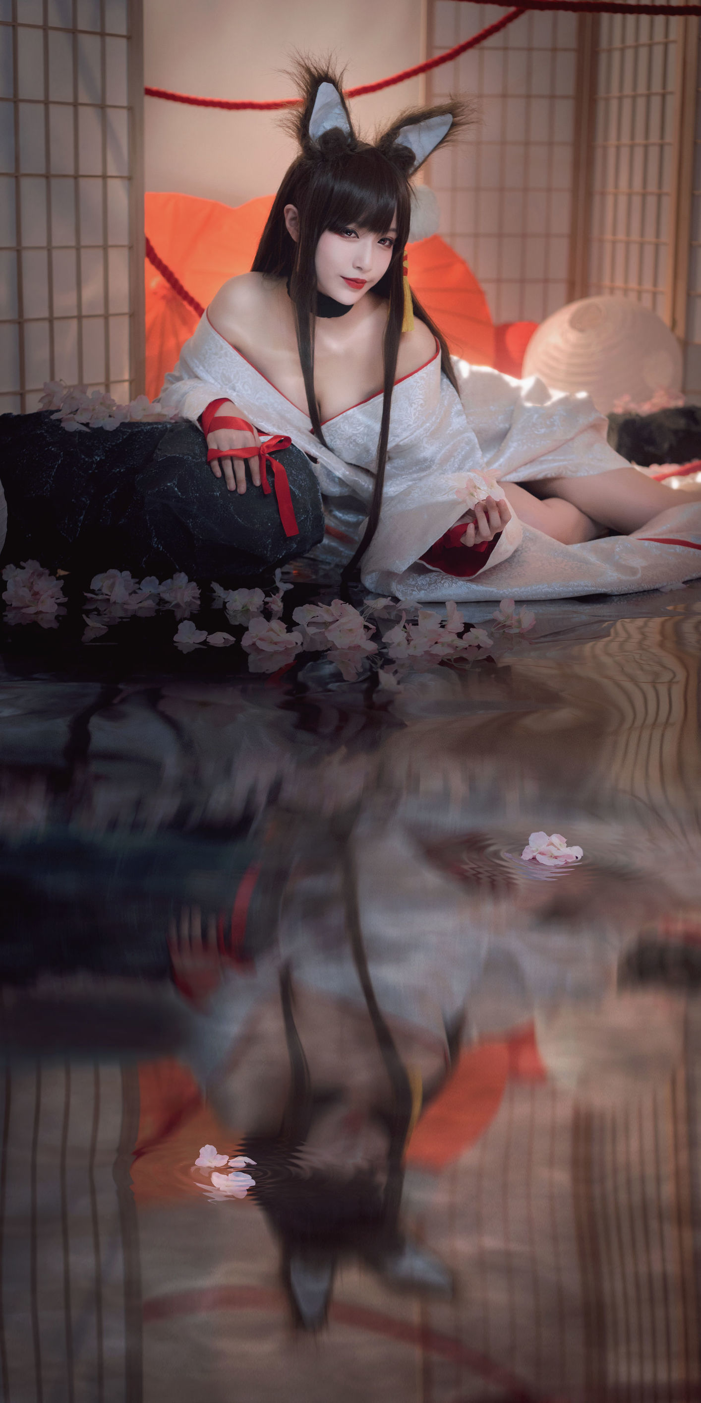 [Cosplay写真] 动漫博主铁板烧鬼舞w - 赤城