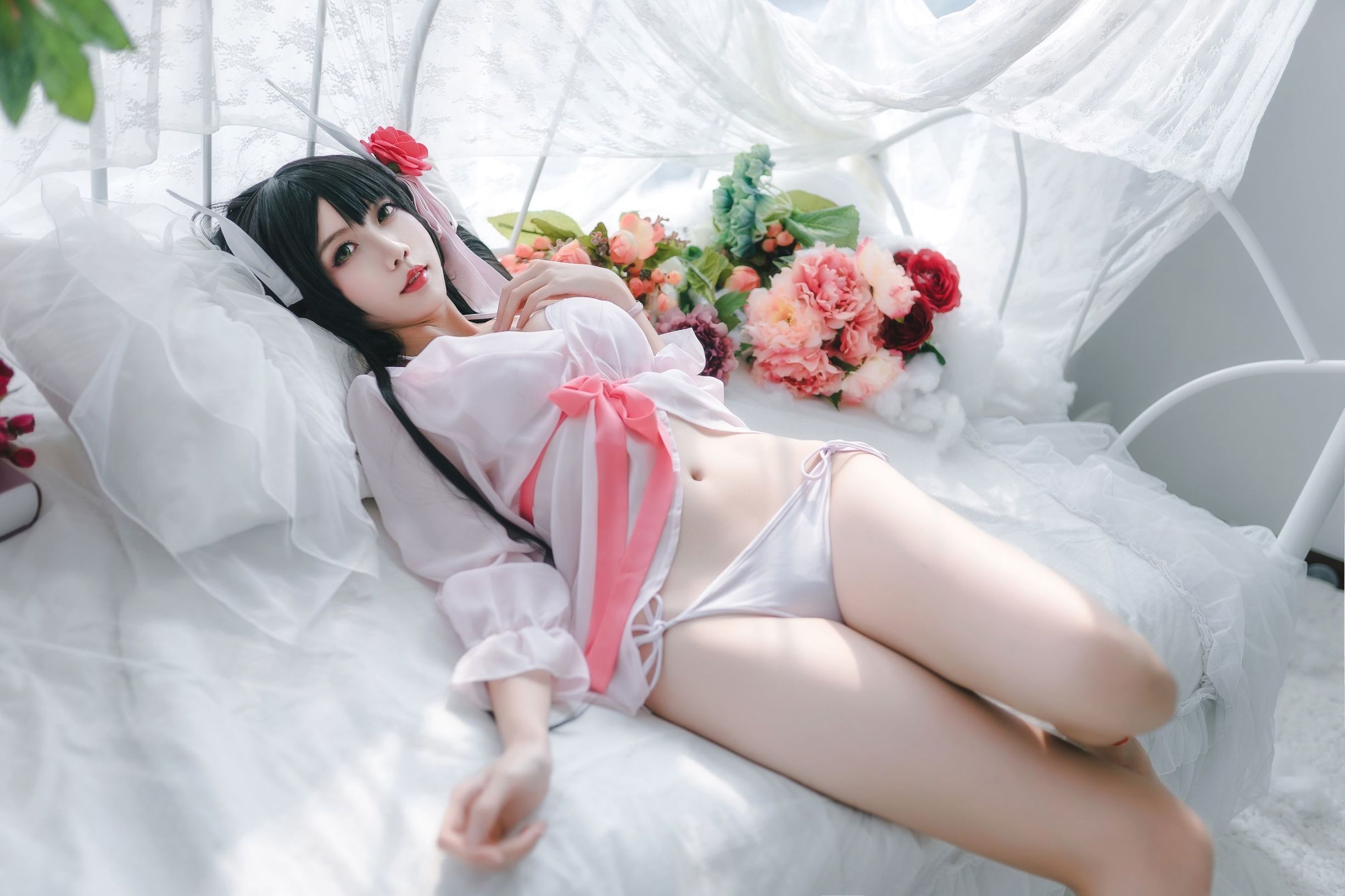 Cosplay Photos] Moe Niang Lost Doll QUQ - Sturgeon (Hiei) Moonlit Cruise