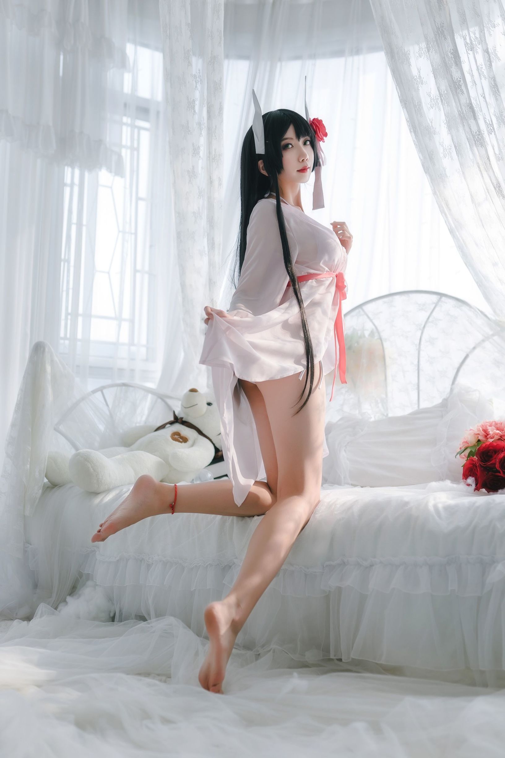 Cosplay Photos] Moe Niang Lost Doll QUQ - Sturgeon (Hiei) Moonlit Cruise