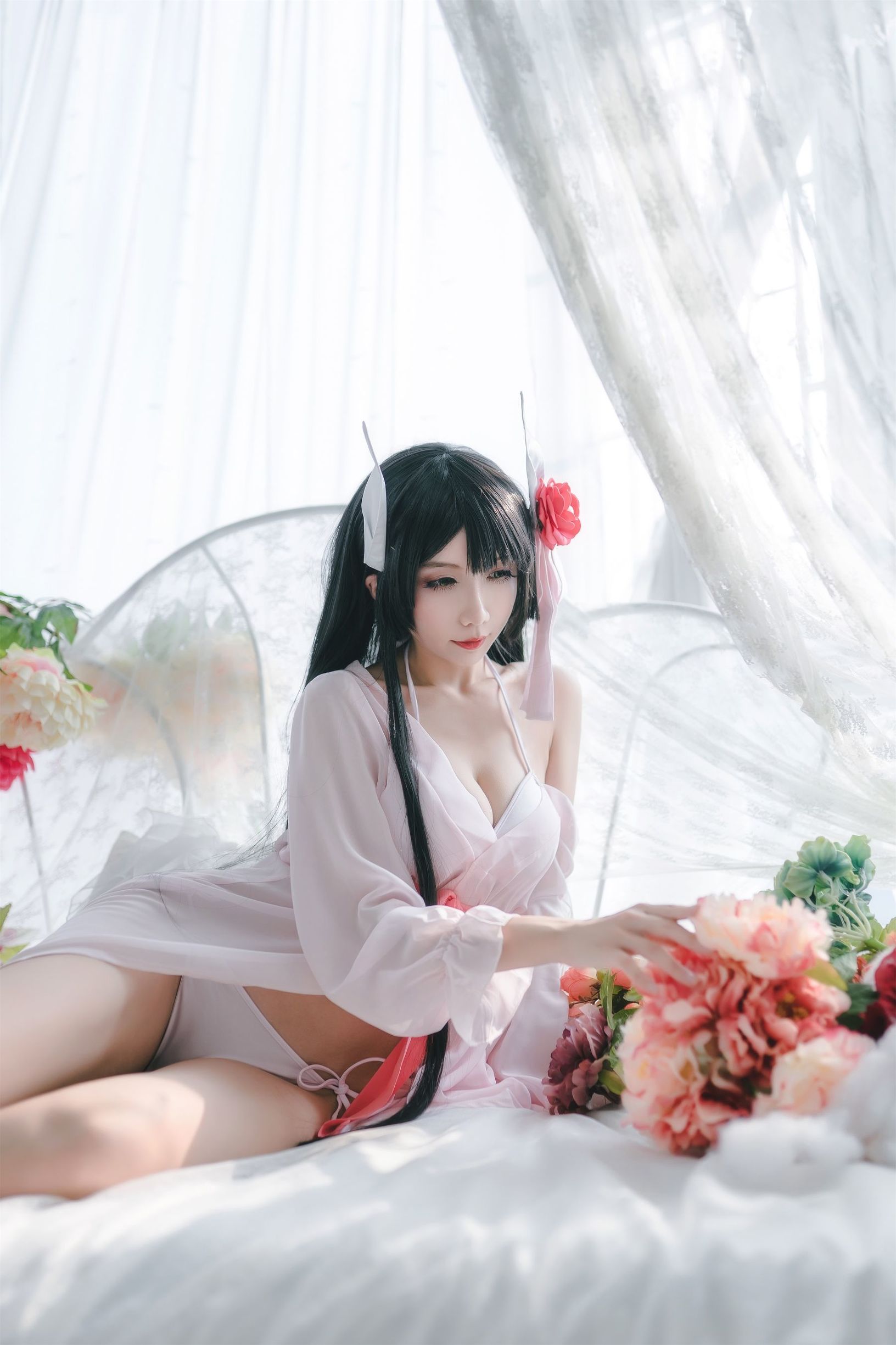 Cosplay Photos] Moe Niang Lost Doll QUQ - Sturgeon (Hiei) Moonlit Cruise