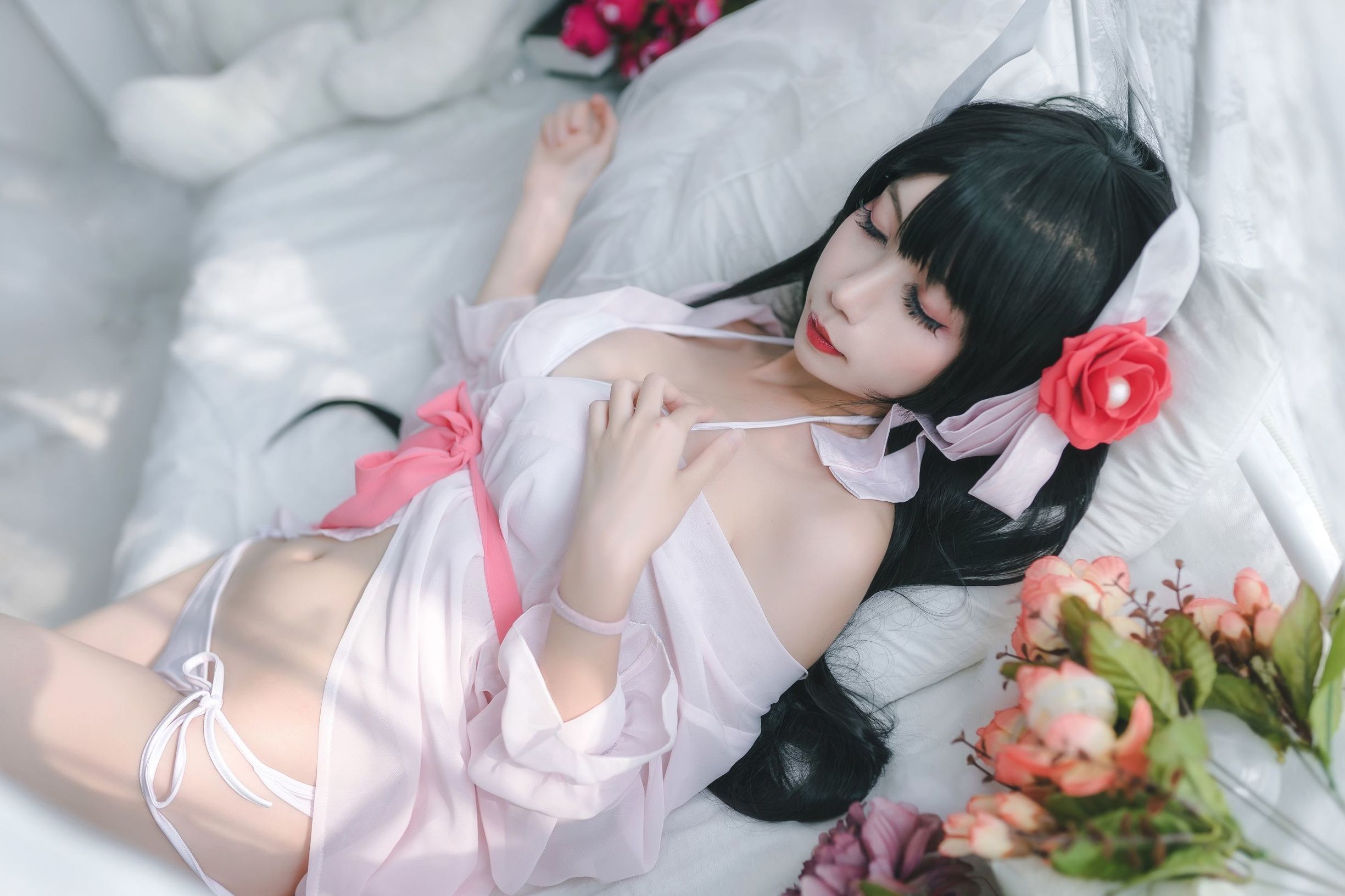 Cosplay Photos] Moe Niang Lost Doll QUQ - Sturgeon (Hiei) Moonlit Cruise
