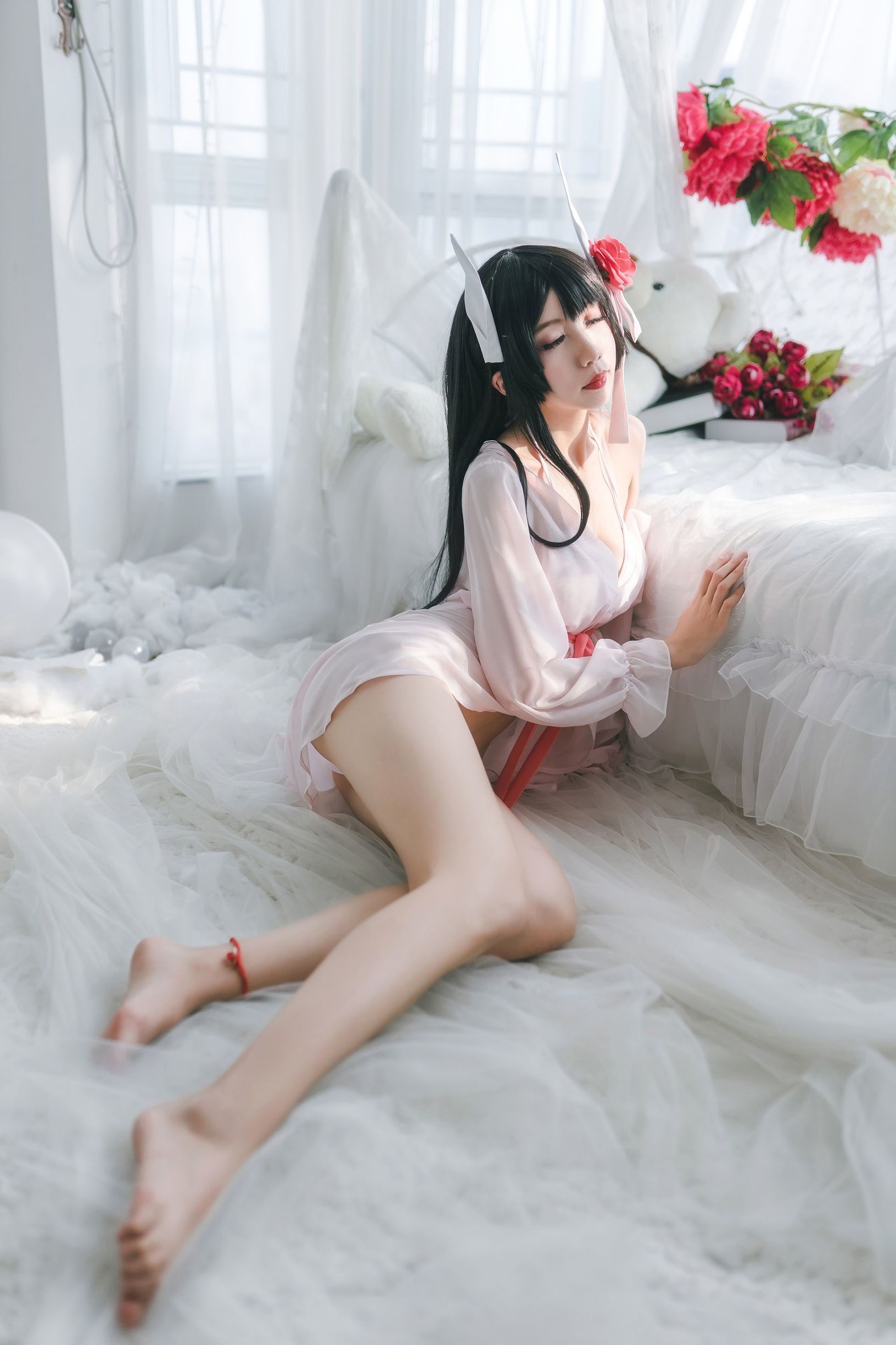 Cosplay Photos] Moe Niang Lost Doll QUQ - Sturgeon (Hiei) Moonlit Cruise