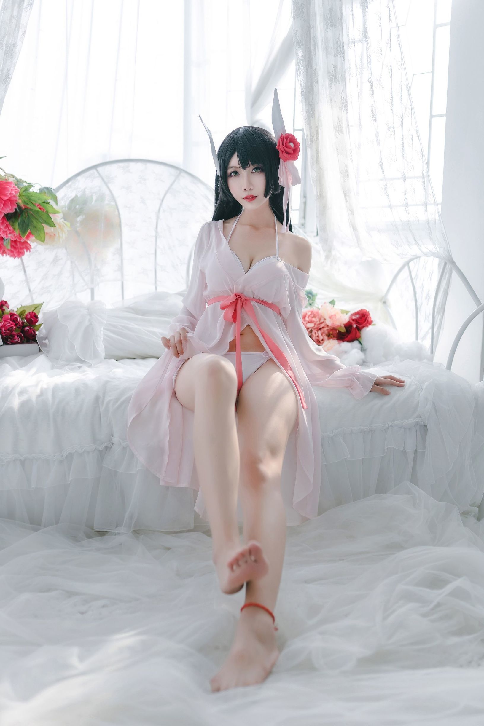 Cosplay Photos] Moe Niang Lost Doll QUQ - Sturgeon (Hiei) Moonlit Cruise