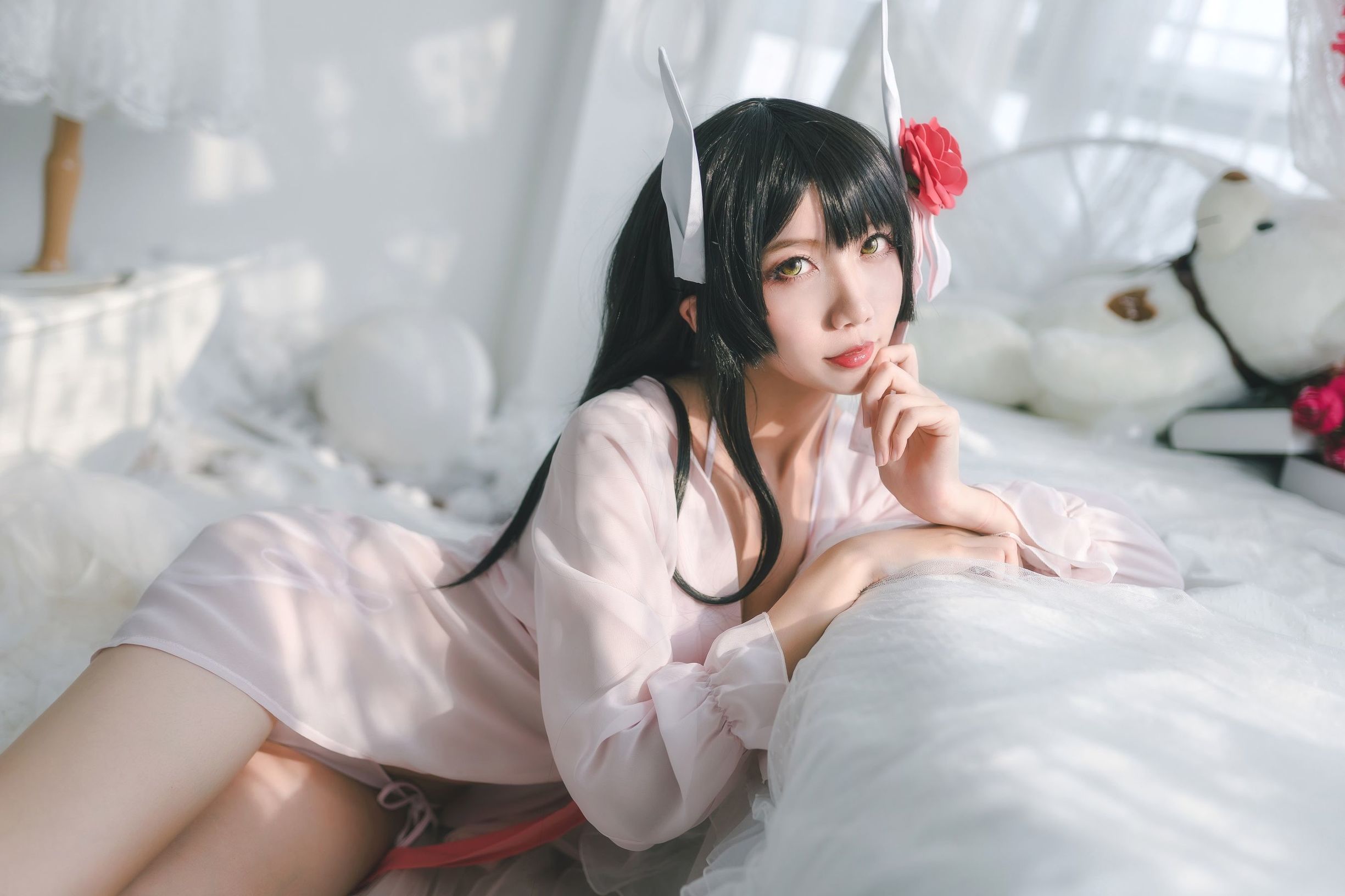 Cosplay Photos] Moe Niang Lost Doll QUQ - Sturgeon (Hiei) Moonlit Cruise
